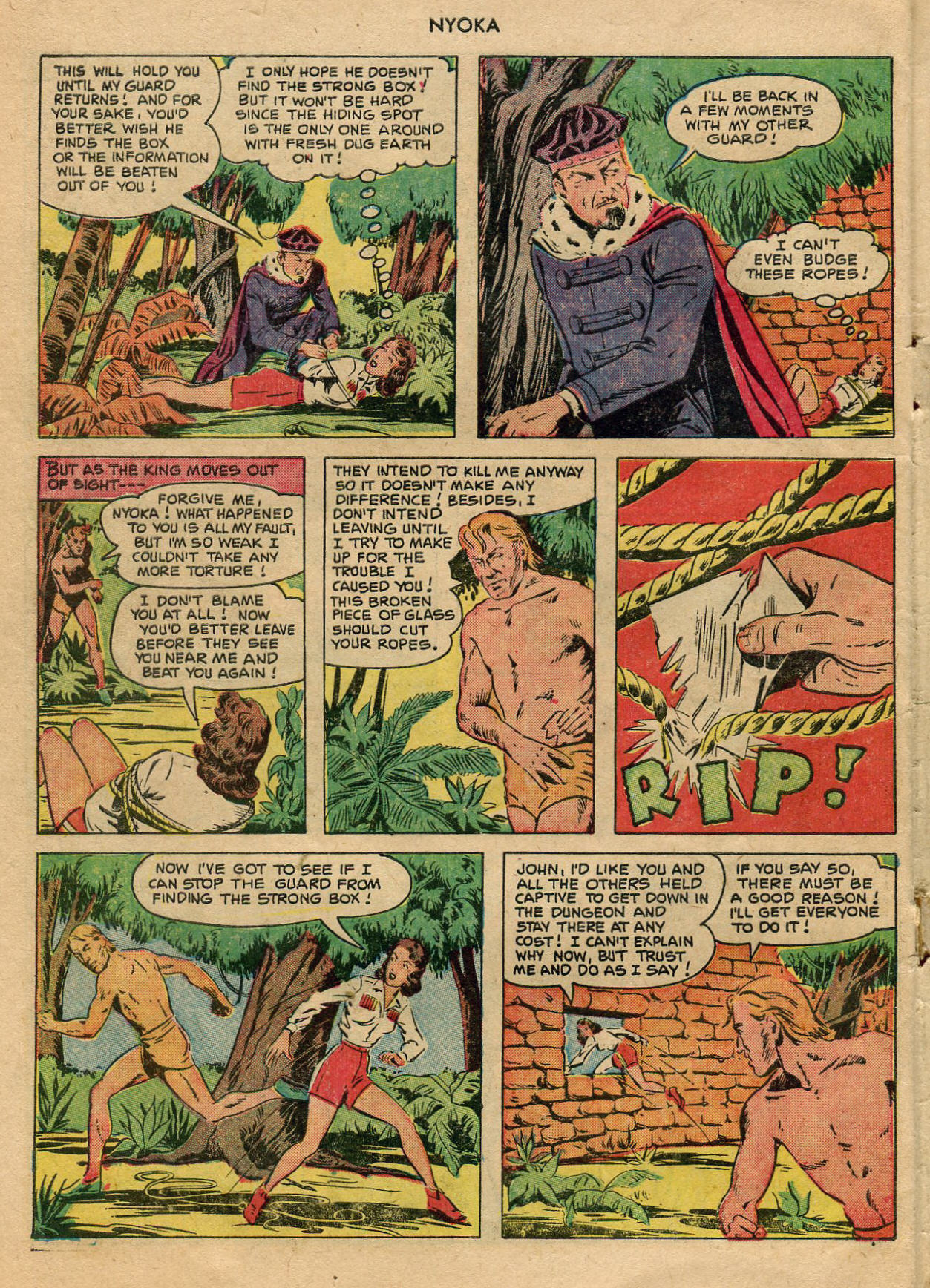 Read online Nyoka the Jungle Girl (1945) comic -  Issue #63 - 30