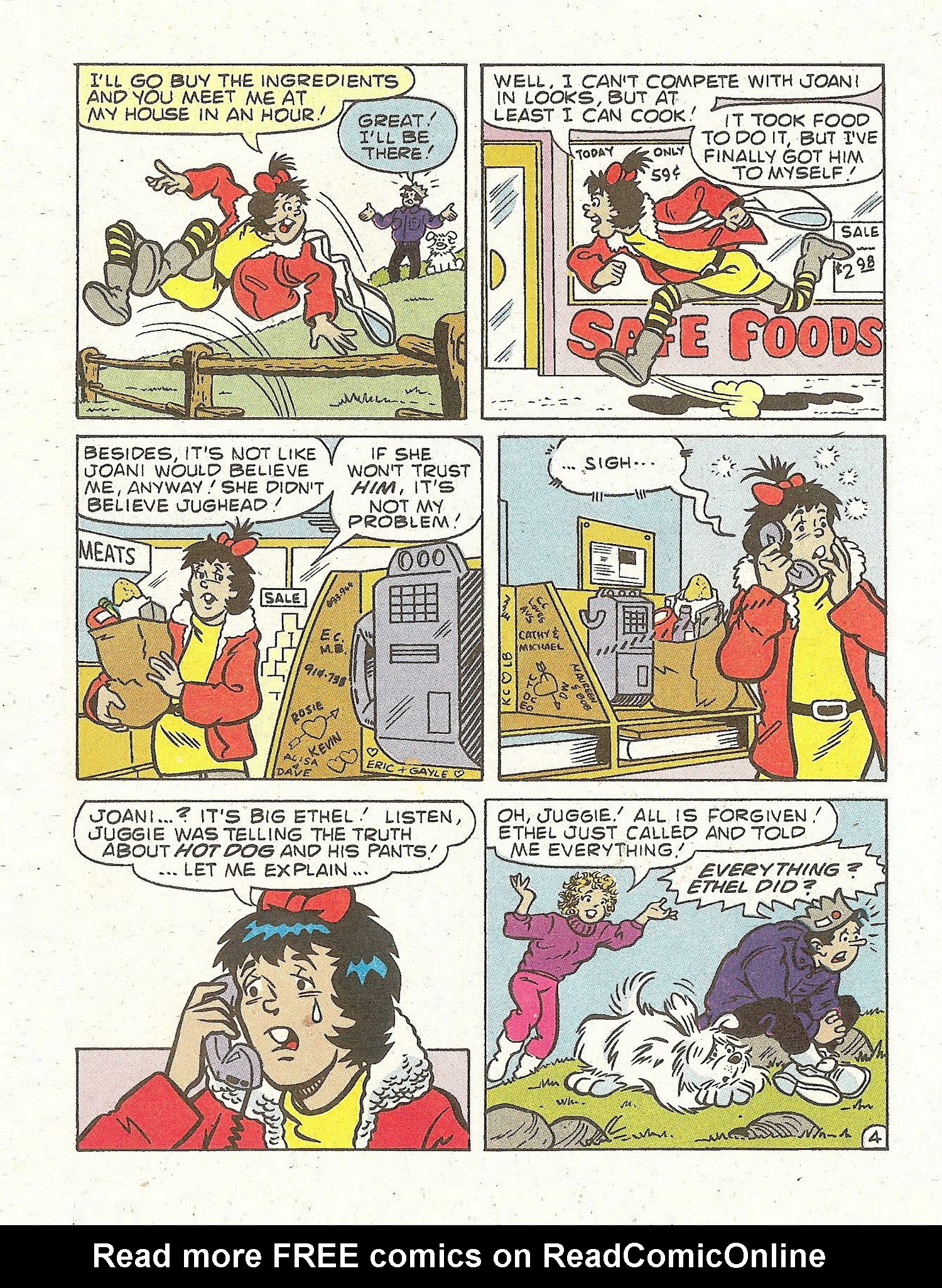 Read online Jughead Jones Comics Digest comic -  Issue #94 - 71