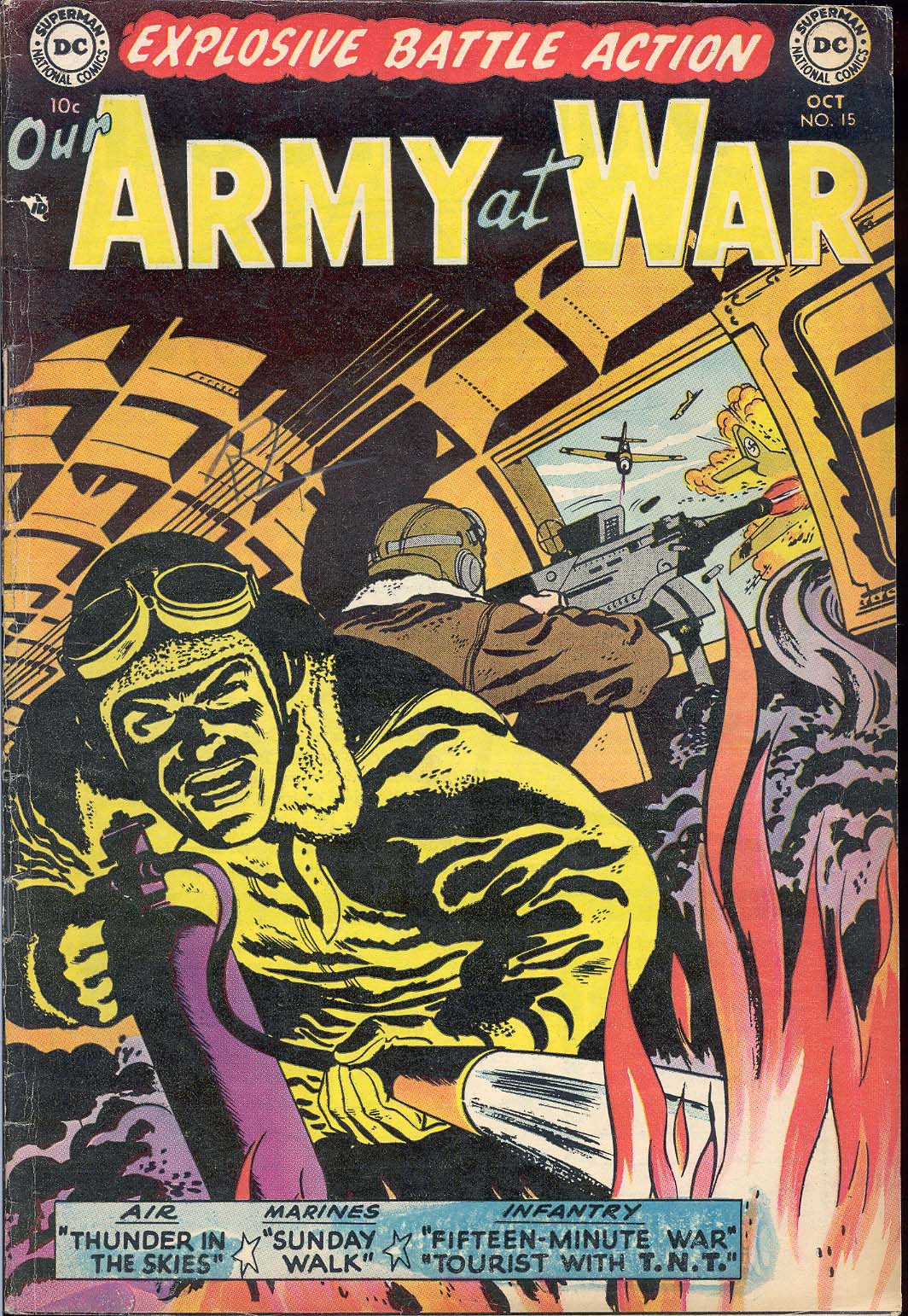 Read online Our Army at War (1952) comic -  Issue #15 - 1