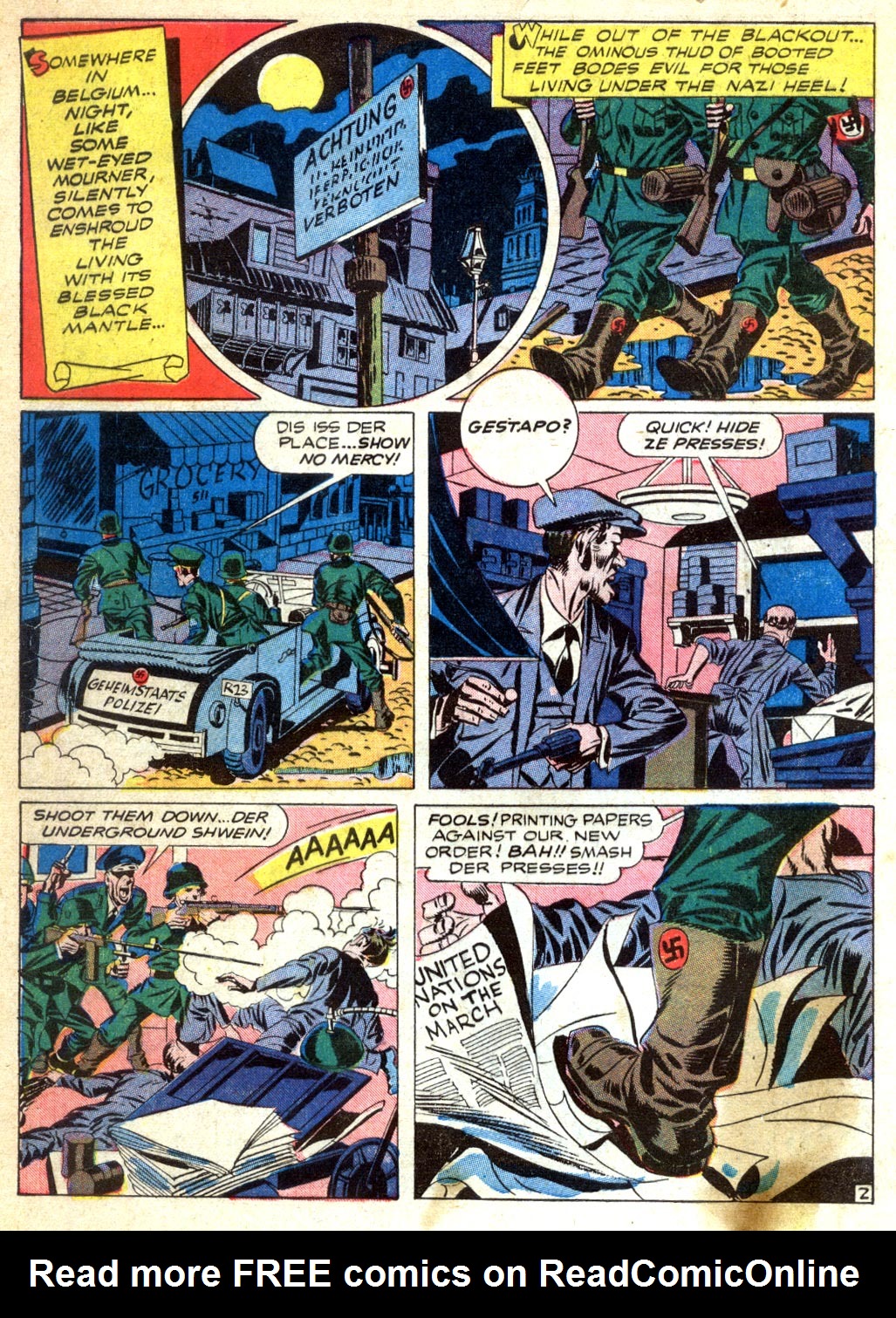 Read online Boy Commandos comic -  Issue #6 - 4