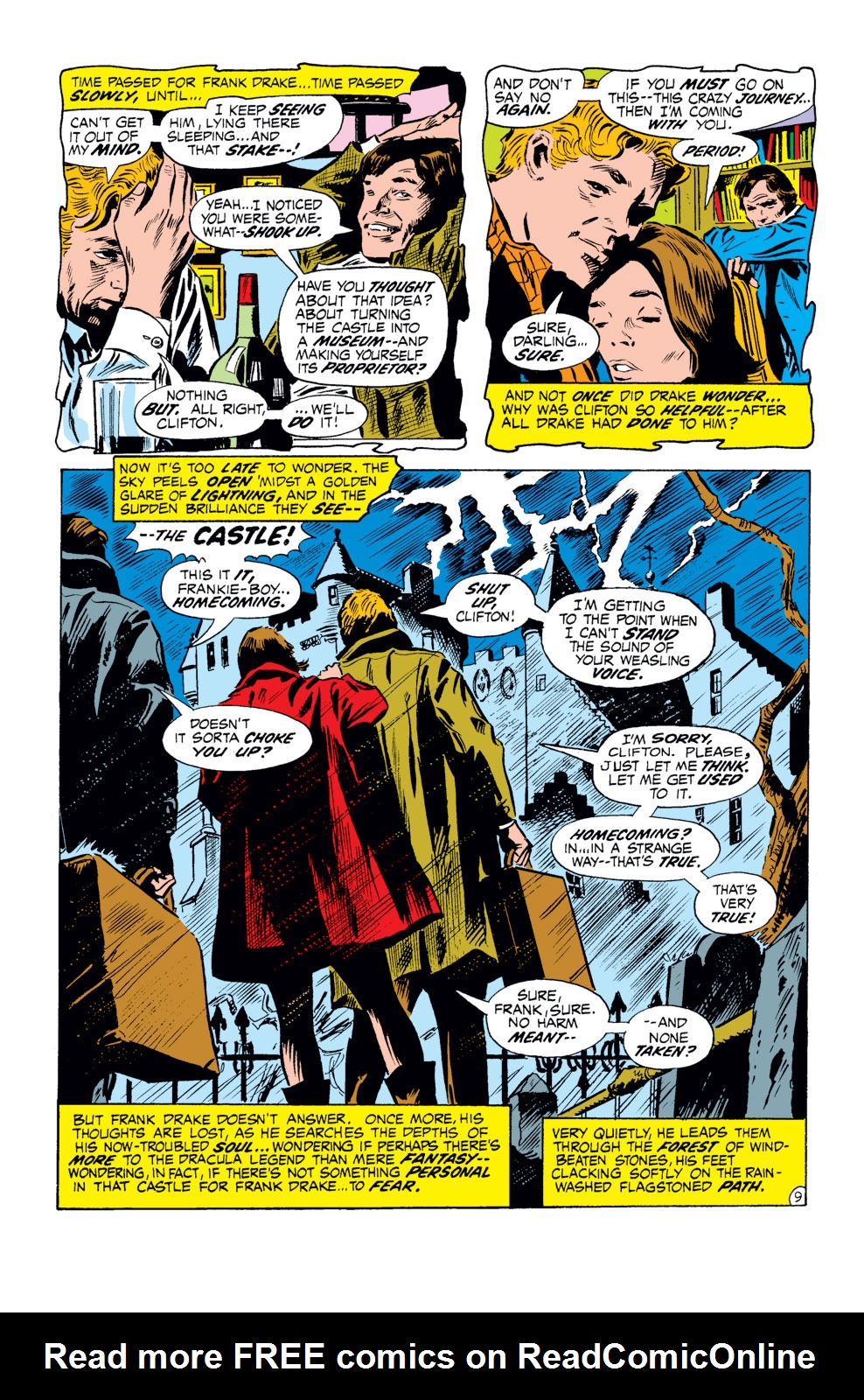 Read online Tomb of Dracula (1972) comic -  Issue #1 - 10