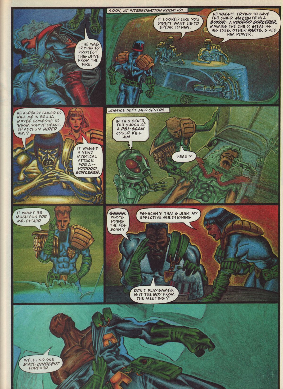 Read online Judge Dredd: The Megazine (vol. 2) comic -  Issue #25 - 32