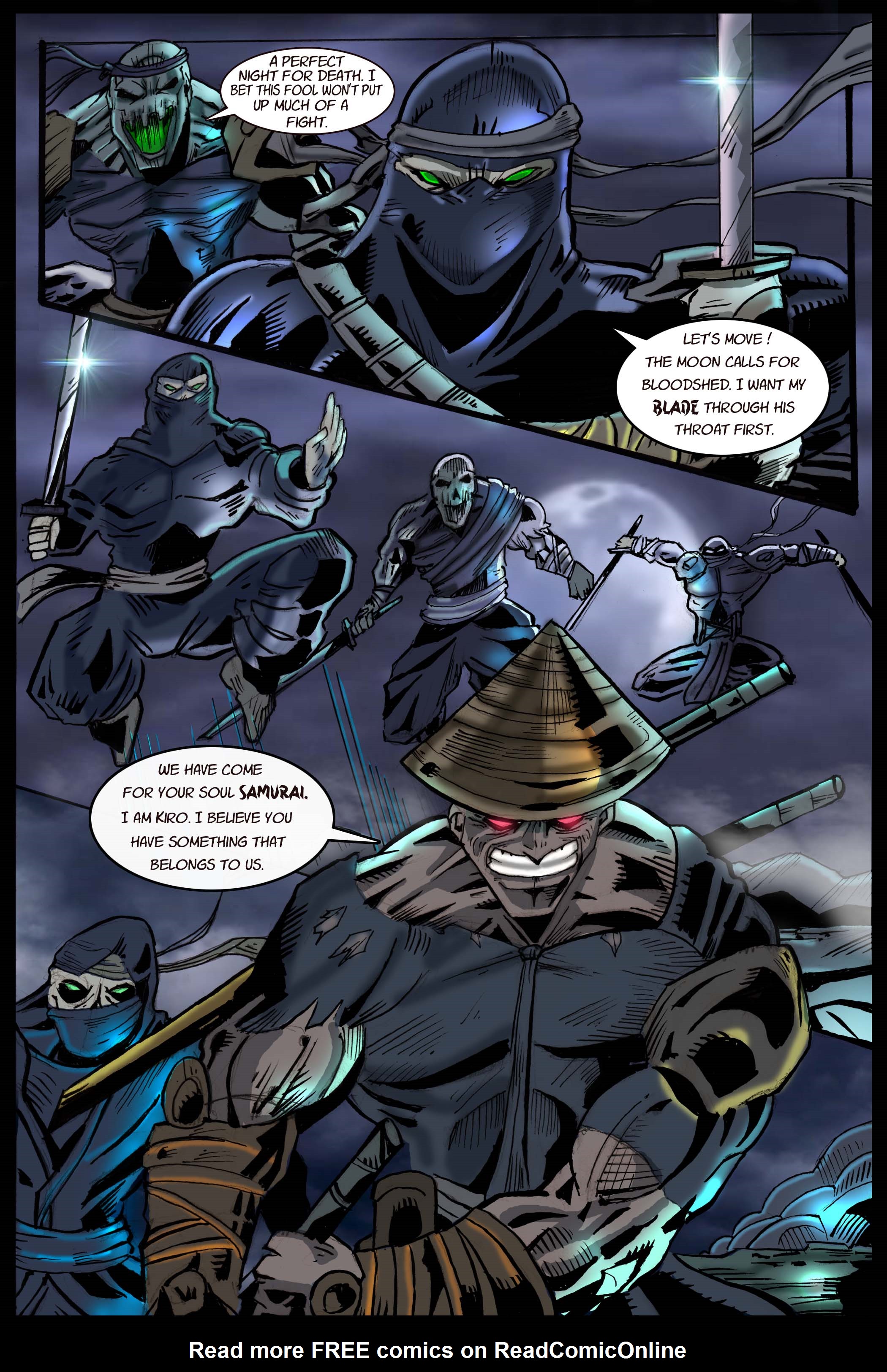 Read online Dead Samurai comic -  Issue #1 - 11