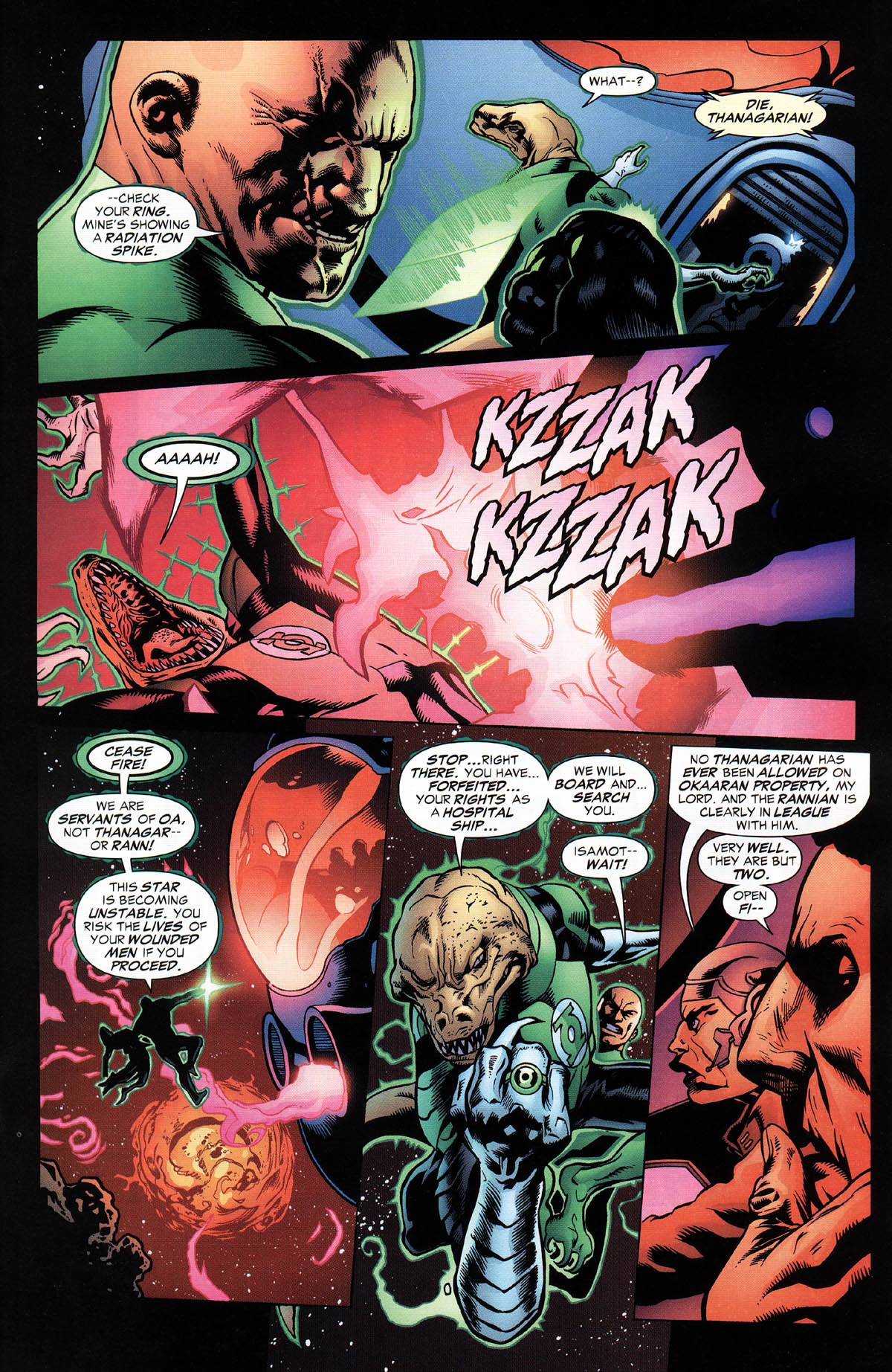 Read online Green Lantern Corps: Recharge comic -  Issue #2 - 12