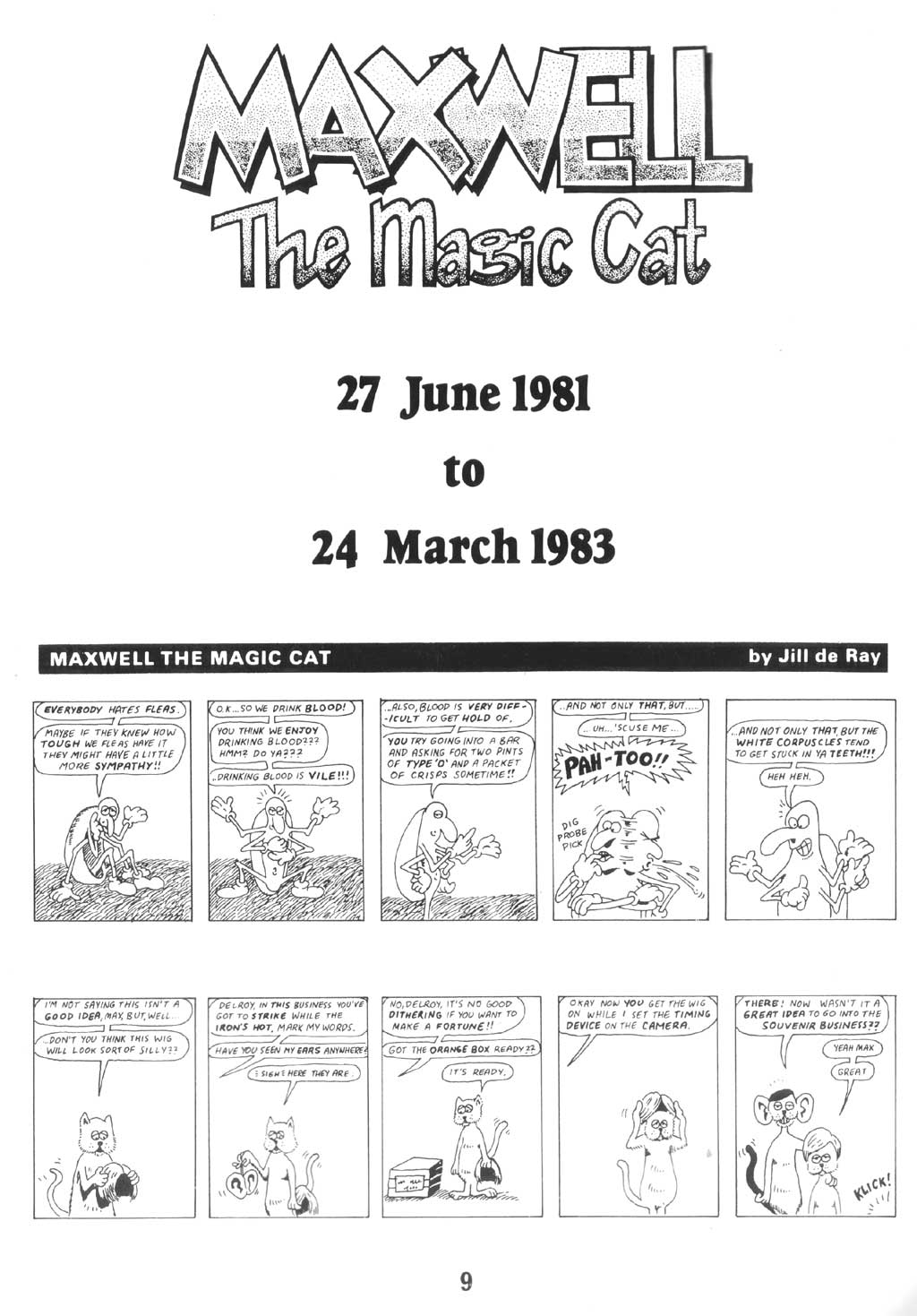 Read online Alan Moore's Maxwell the Magic Cat comic -  Issue #2 - 8