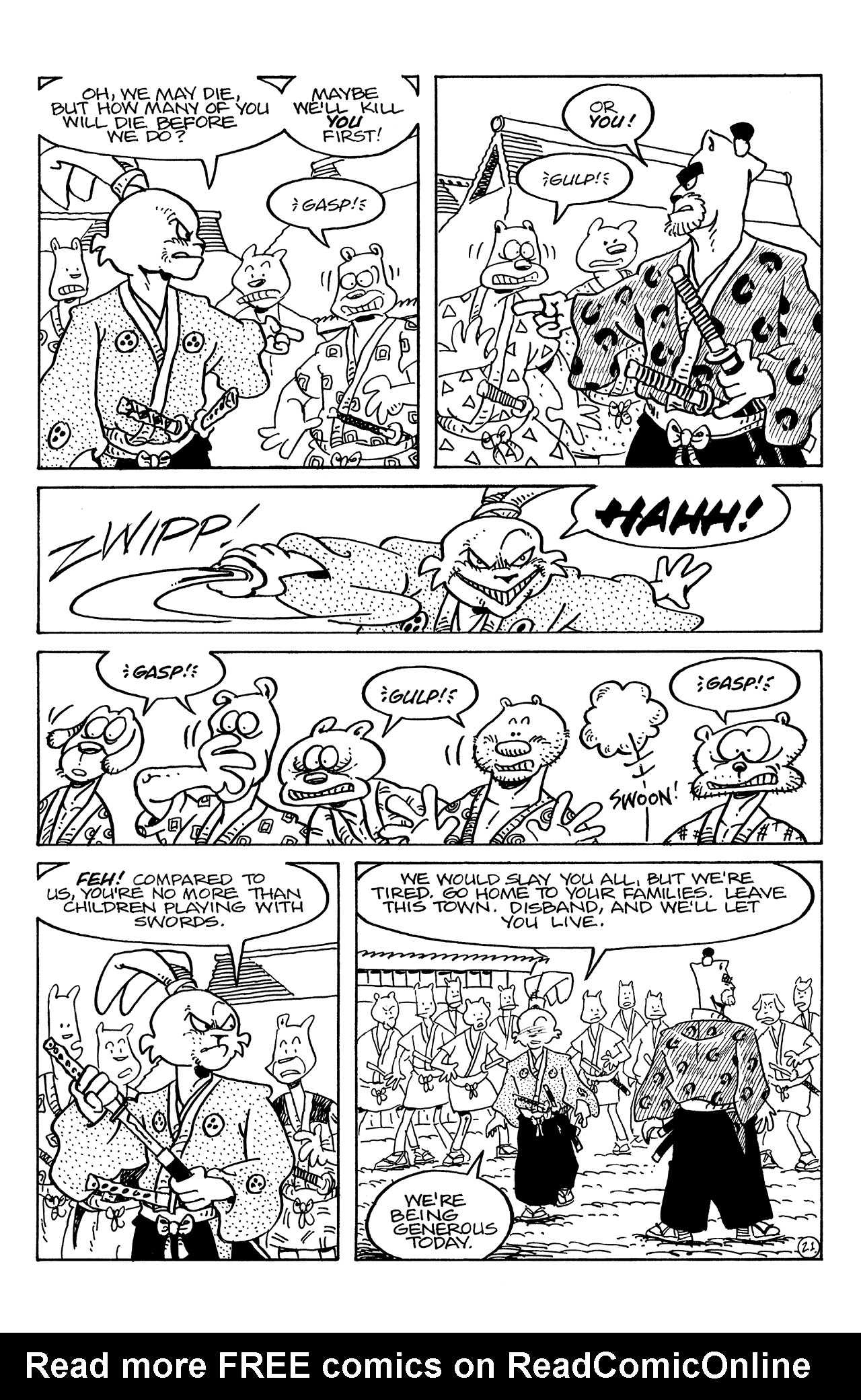 Read online Usagi Yojimbo (1996) comic -  Issue #130 - 23