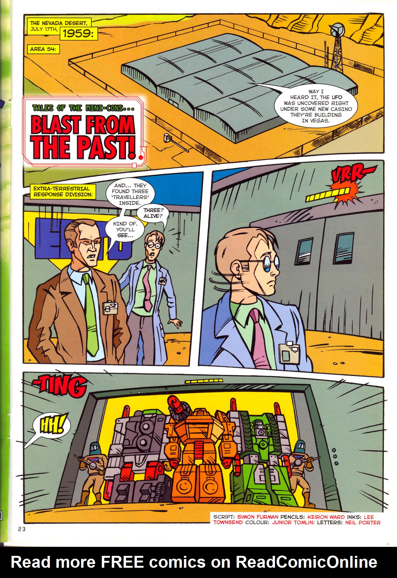 Read online Transformers: Armada (2003) comic -  Issue #6 - 15