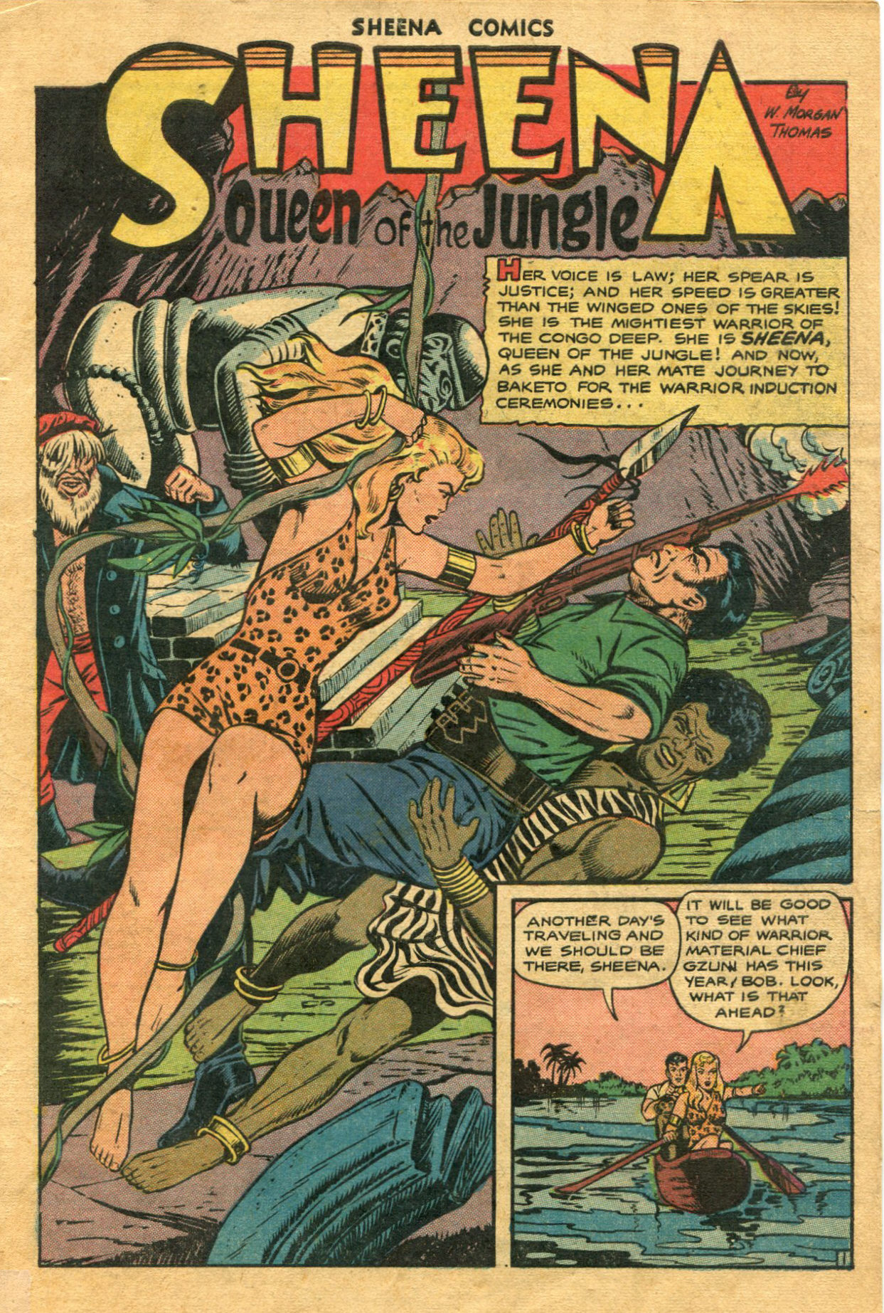 Read online Sheena, Queen of the Jungle (1942) comic -  Issue #9 - 3