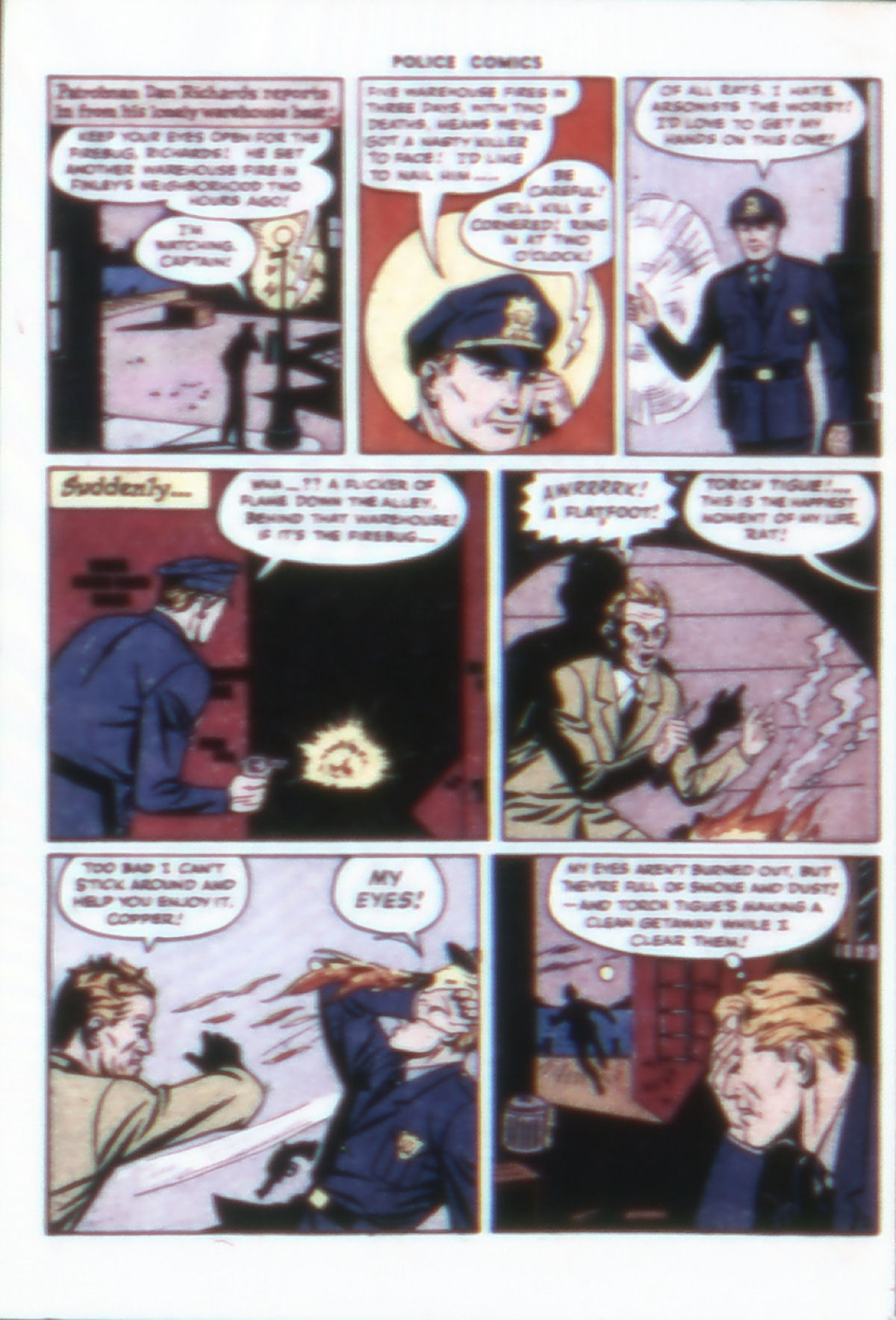 Read online Police Comics comic -  Issue #46 - 50