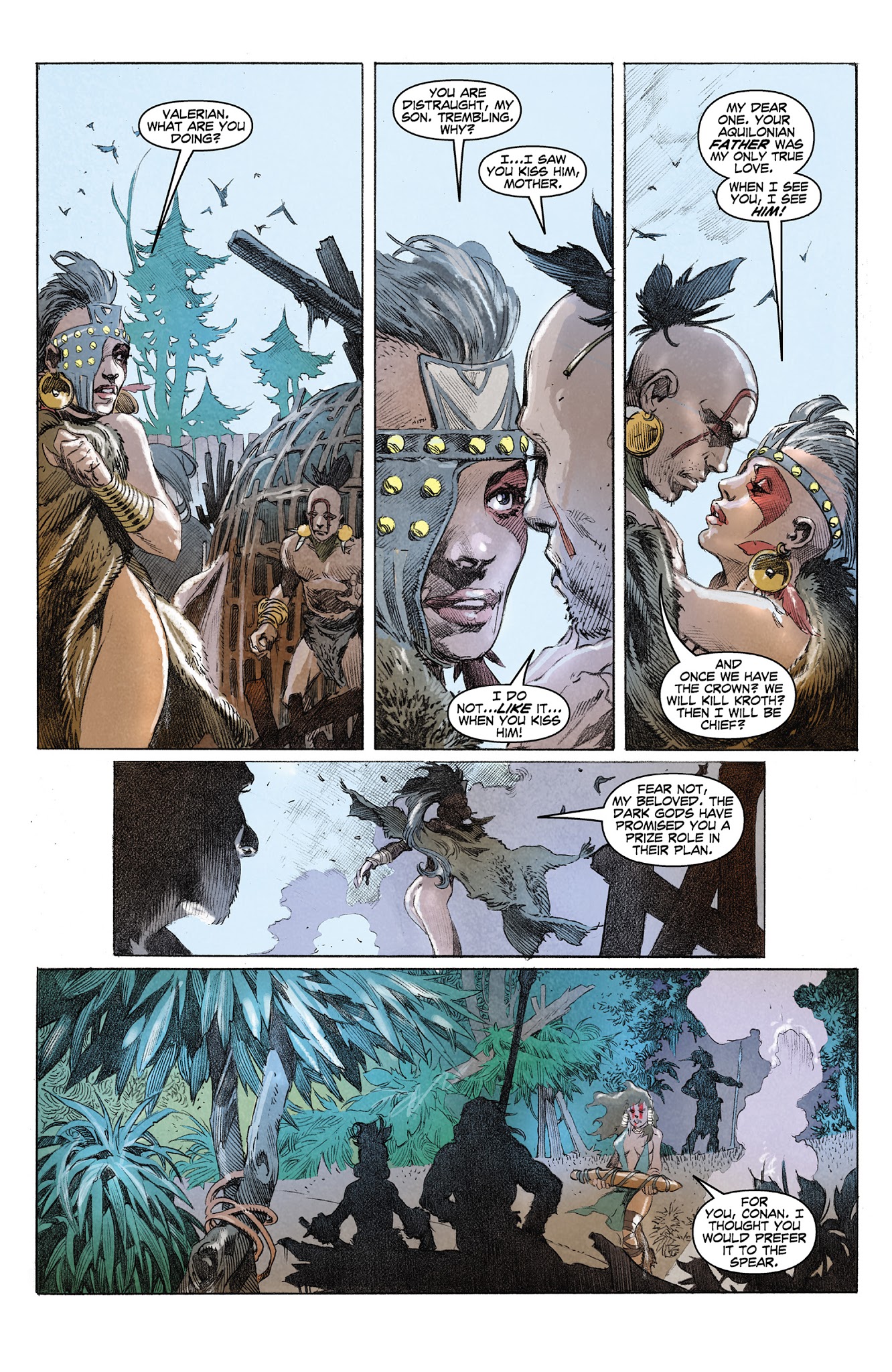 Read online King Conan: Wolves Beyond the Border comic -  Issue #3 - 8