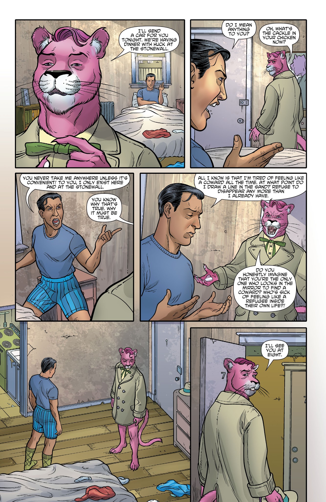 Read online Exit Stage Left: The Snagglepuss Chronicles comic -  Issue #4 - 14