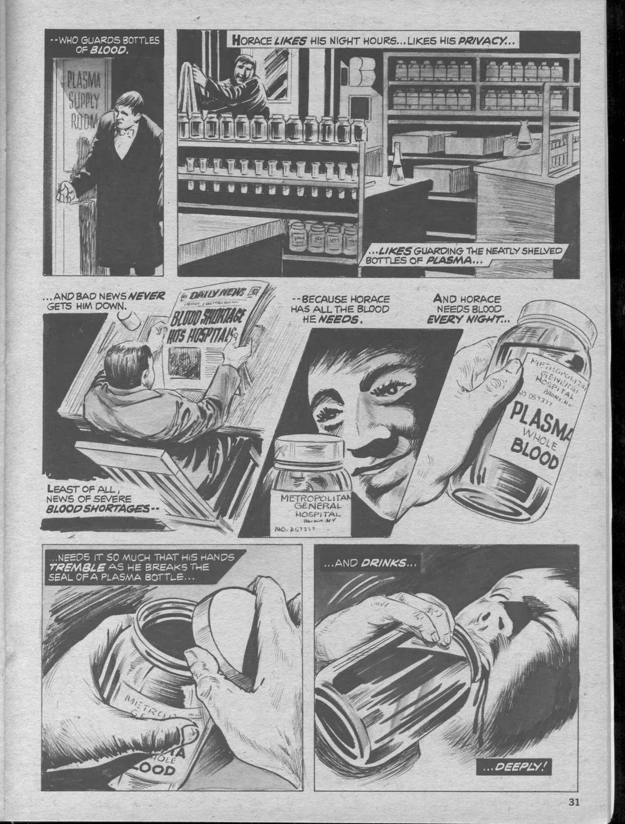 Read online Vampire Tales comic -  Issue #7 - 31