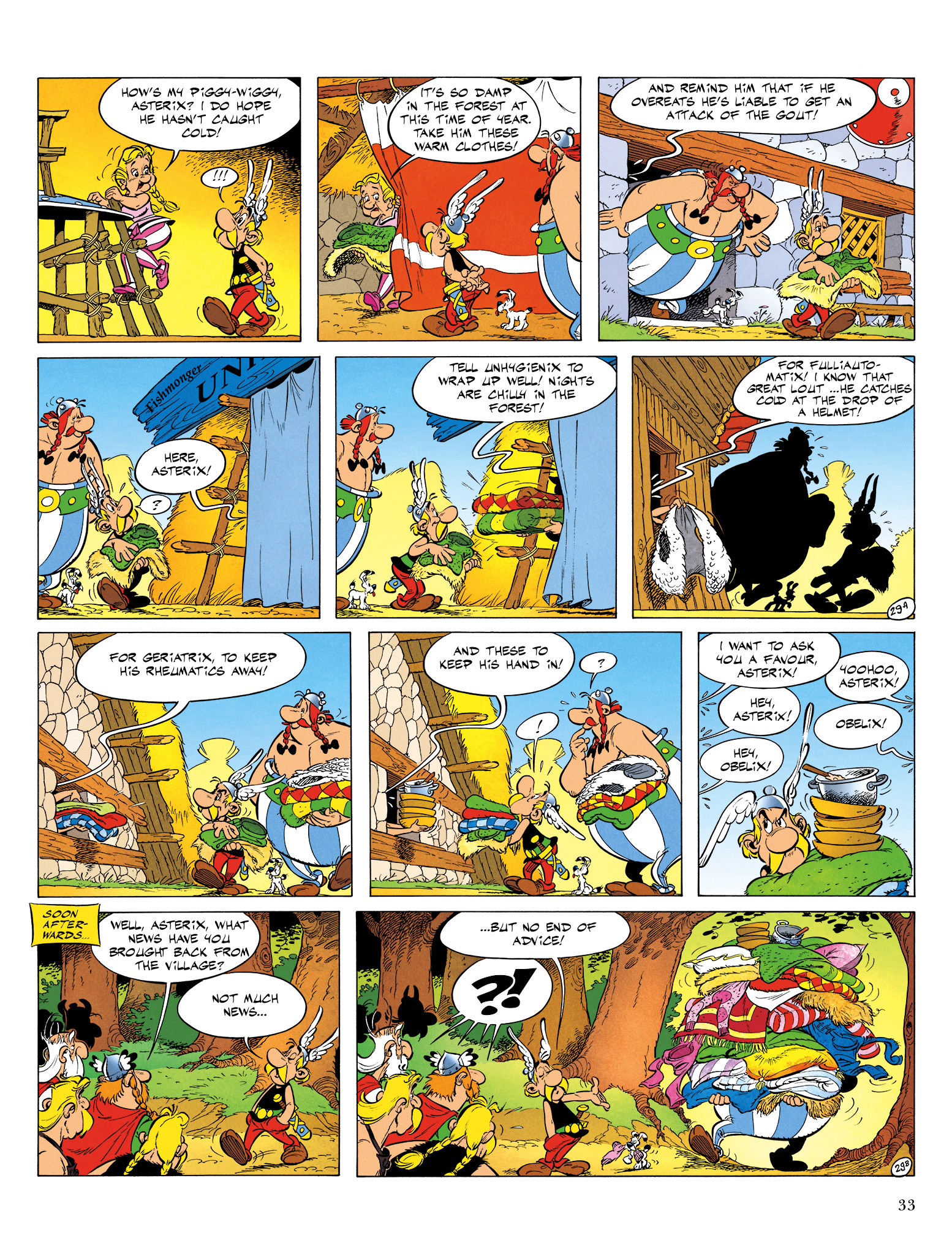 Read online Asterix comic -  Issue #29 - 34