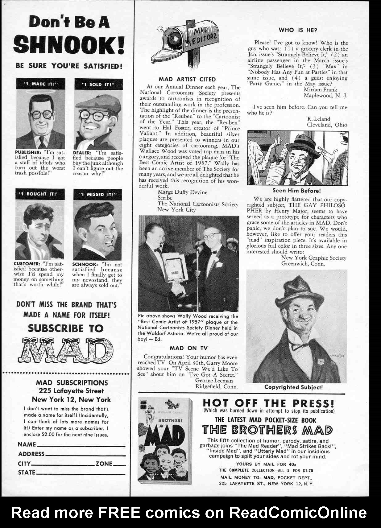 Read online MAD comic -  Issue #41 - 6