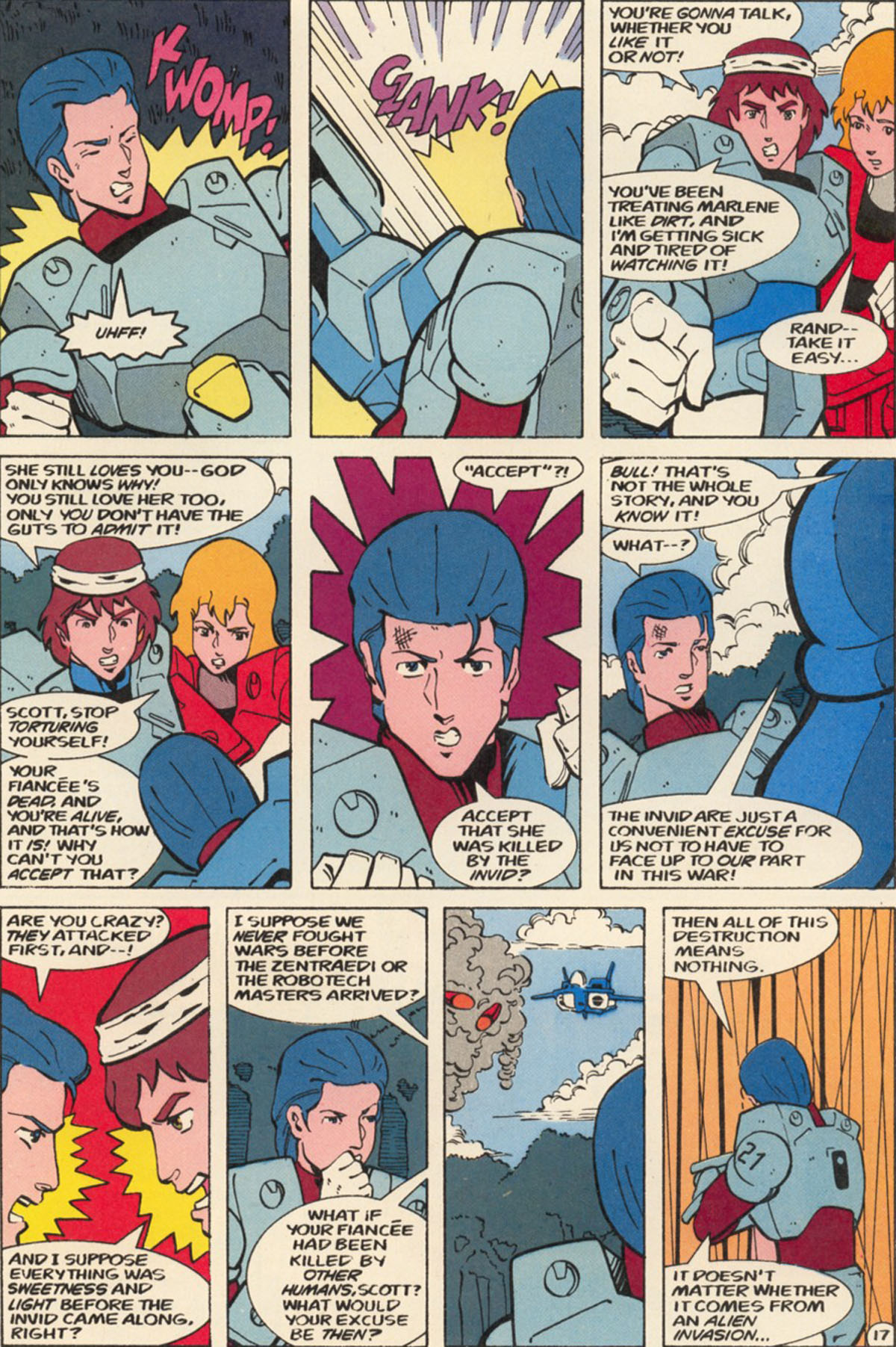 Read online Robotech The New Generation comic -  Issue #25 - 21