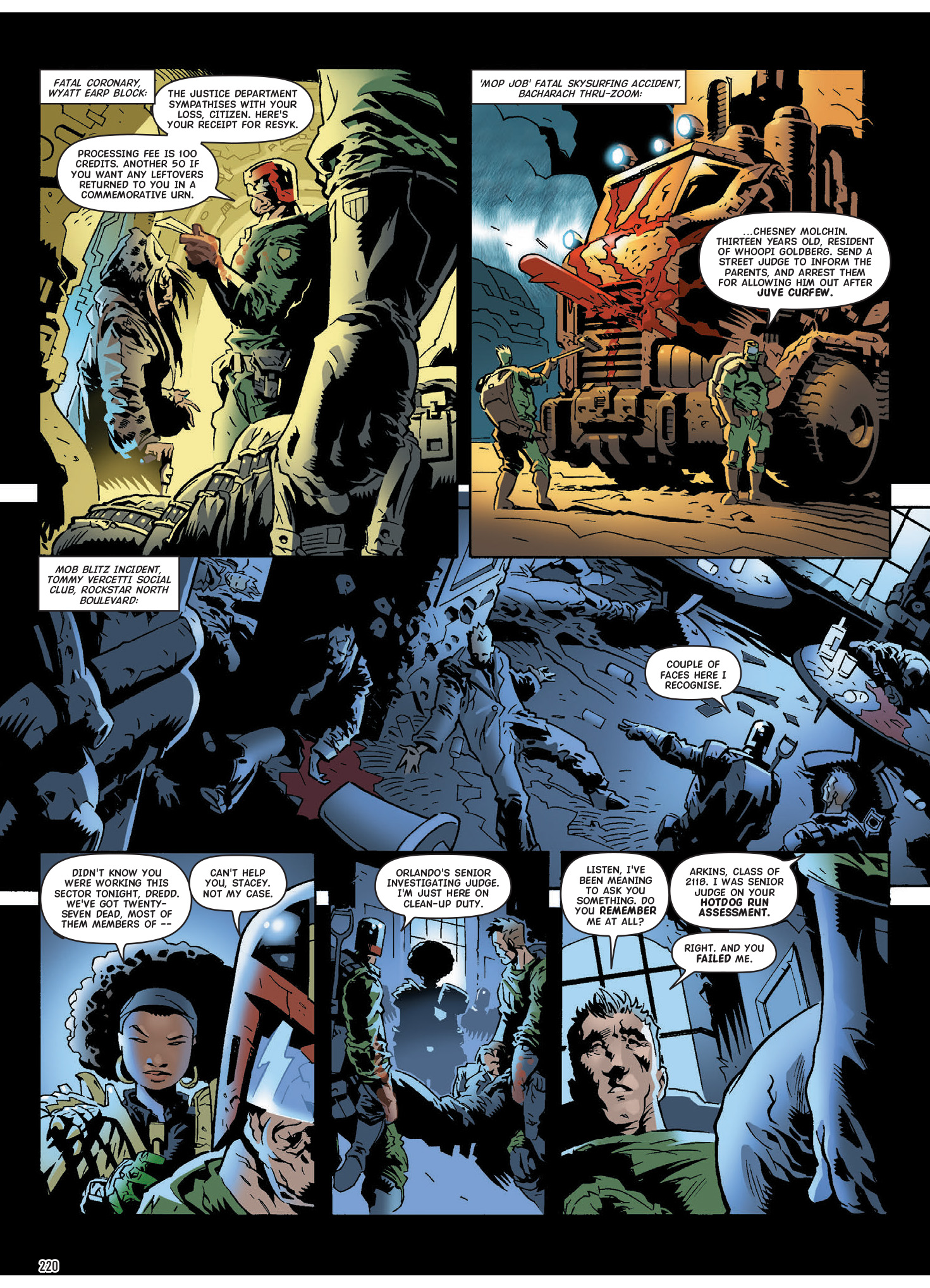 Read online Judge Dredd: The Complete Case Files comic -  Issue # TPB 40 (Part 3) - 22
