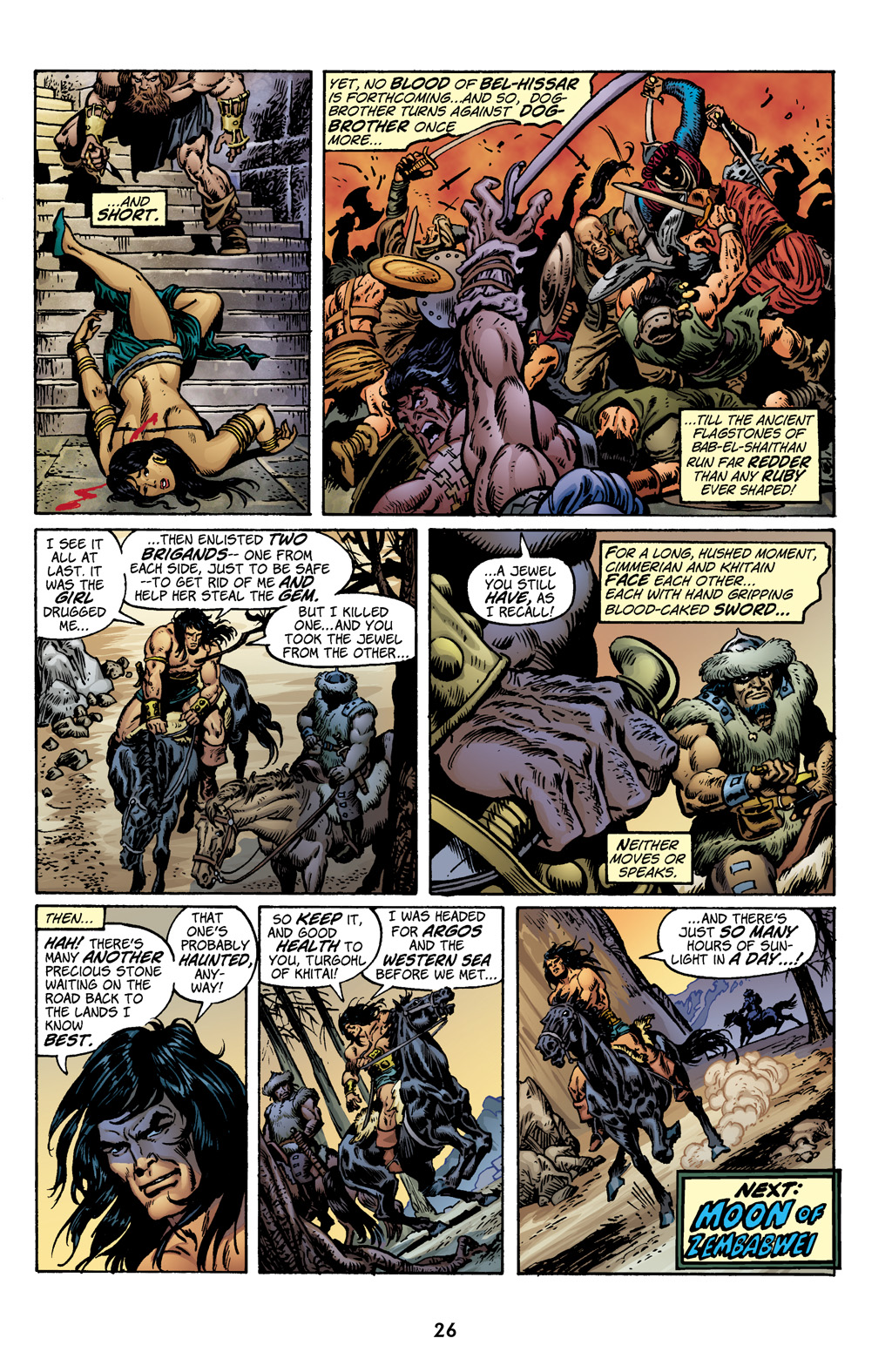Read online The Chronicles of Conan comic -  Issue # TPB 5 (Part 1) - 26