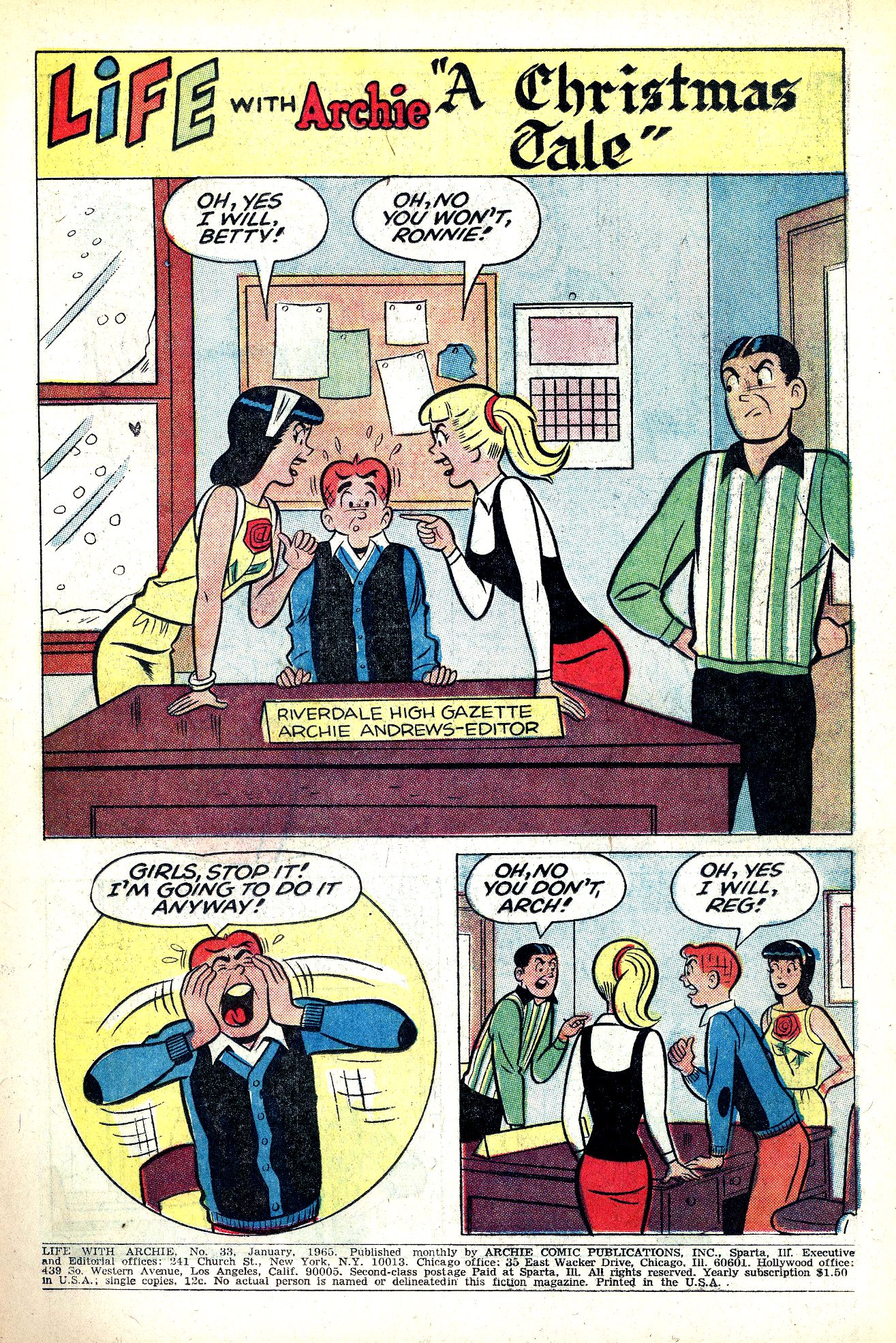 Read online Life With Archie (1958) comic -  Issue #33 - 3