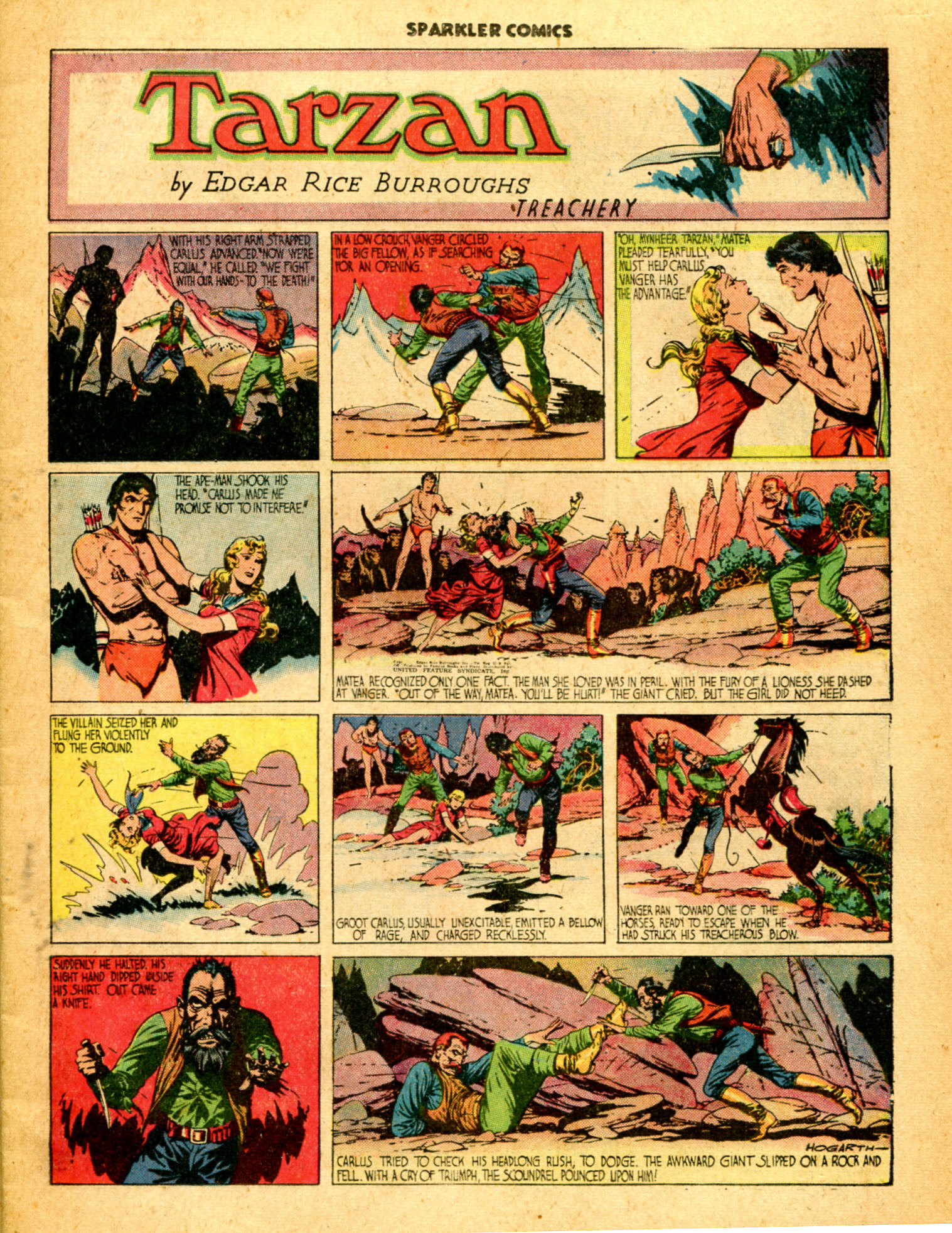 Read online Sparkler Comics comic -  Issue #27 - 19