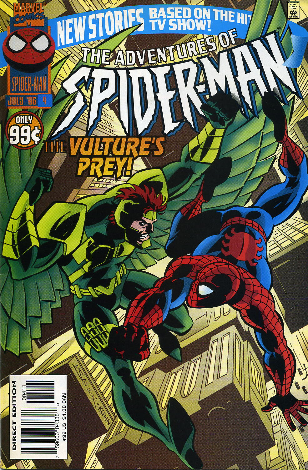 Read online The Adventures of Spider-Man comic -  Issue #4 - 1