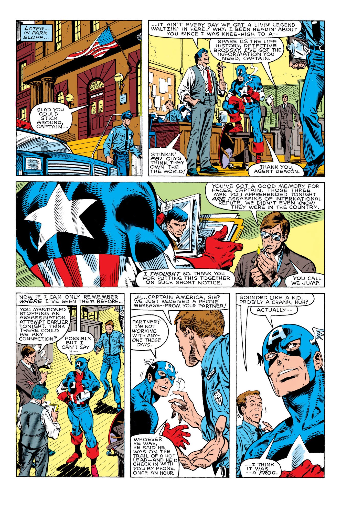 Read online Captain America Epic Collection comic -  Issue # Justice is Served (Part 4) - 33