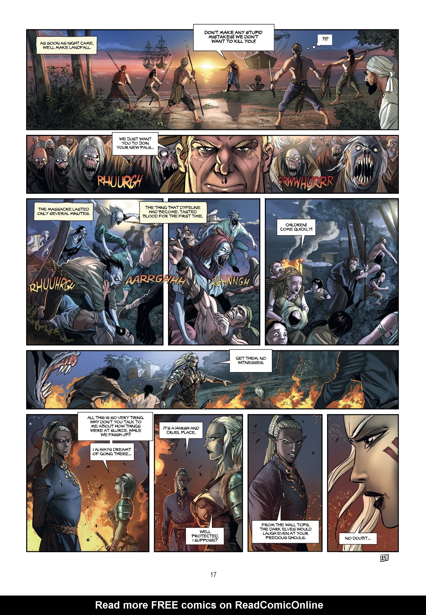 Read online Elves comic -  Issue #15 - 17