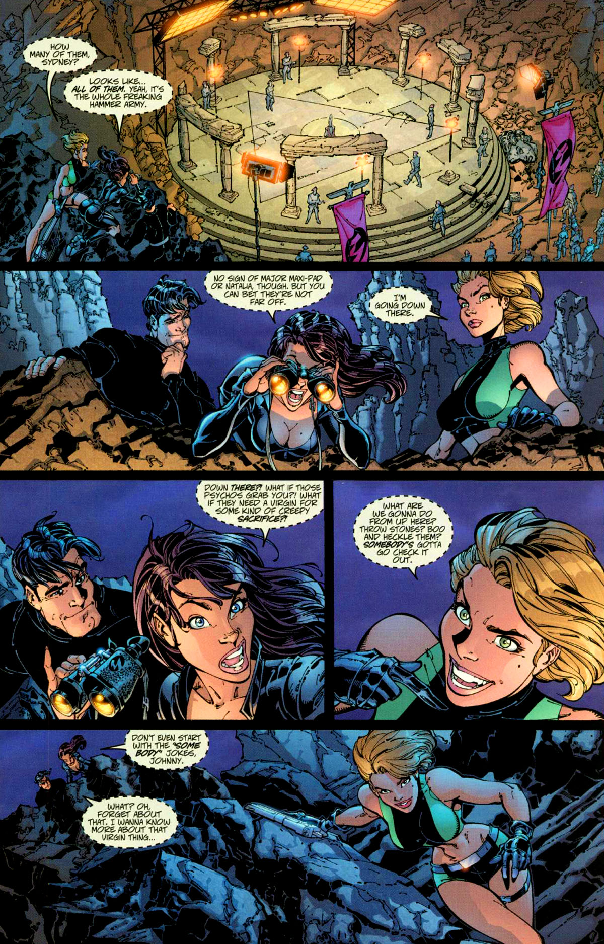 Read online Danger Girl (1998) comic -  Issue #7 - 17