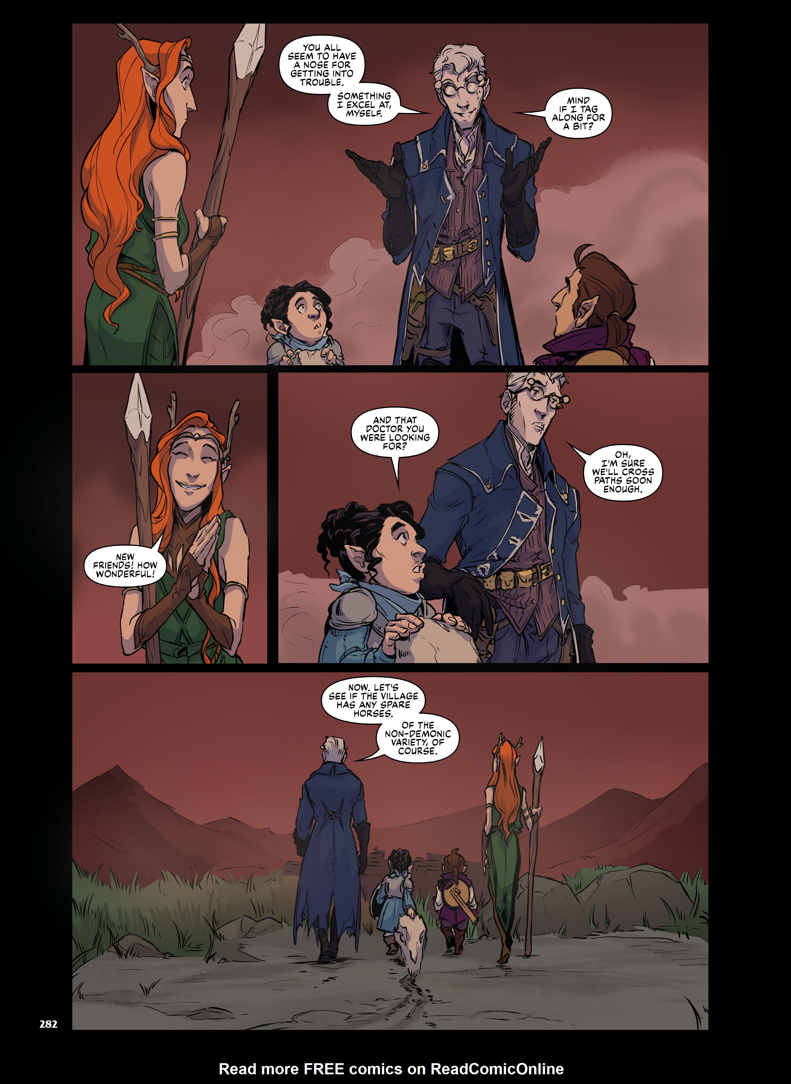 Read online Critical Role Vox Machina Origins comic -  Issue # (2019) _TPB Library Edition (Part 3) - 83