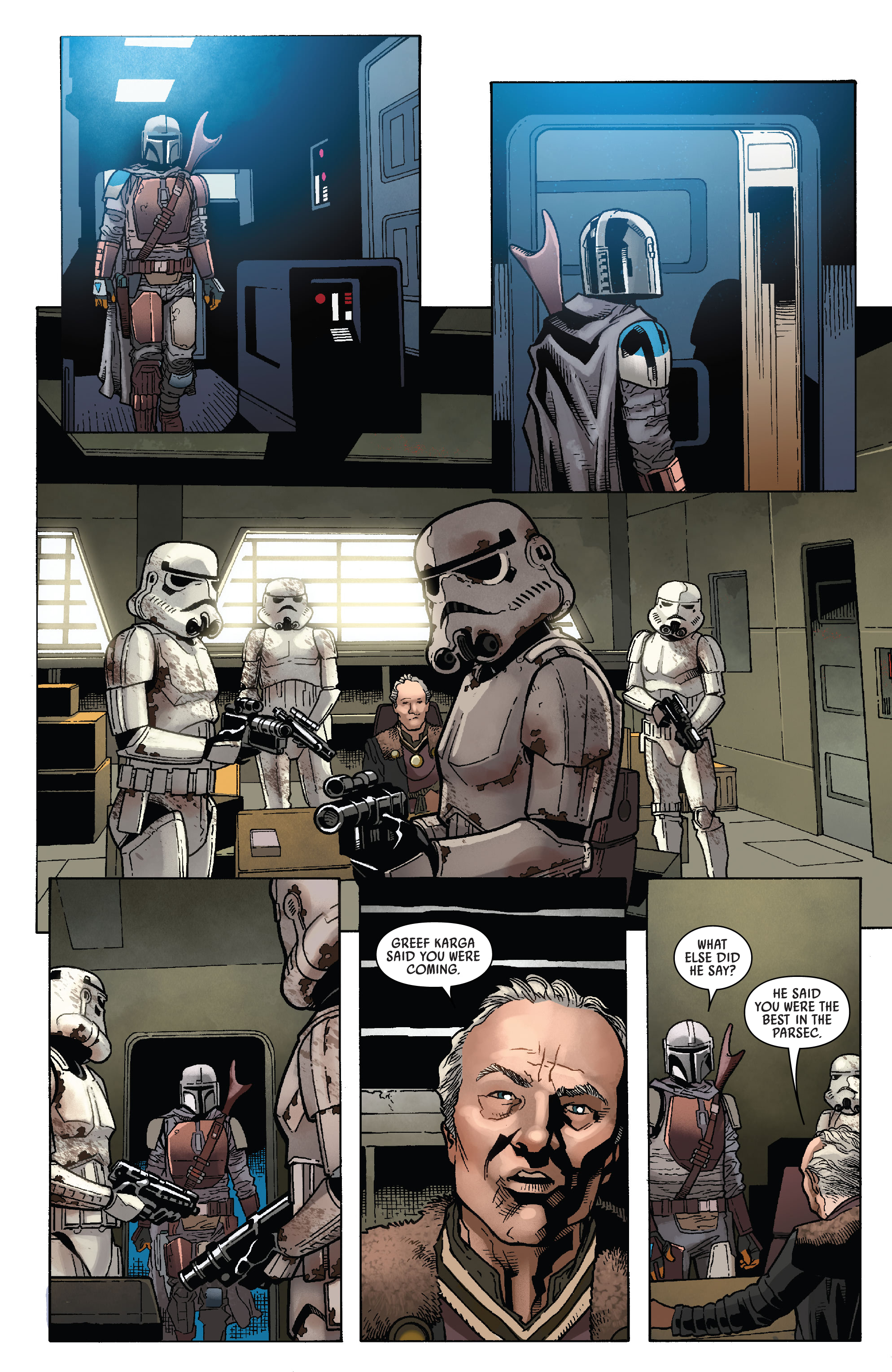 Read online Star Wars: The Mandalorian comic -  Issue #1 - 19