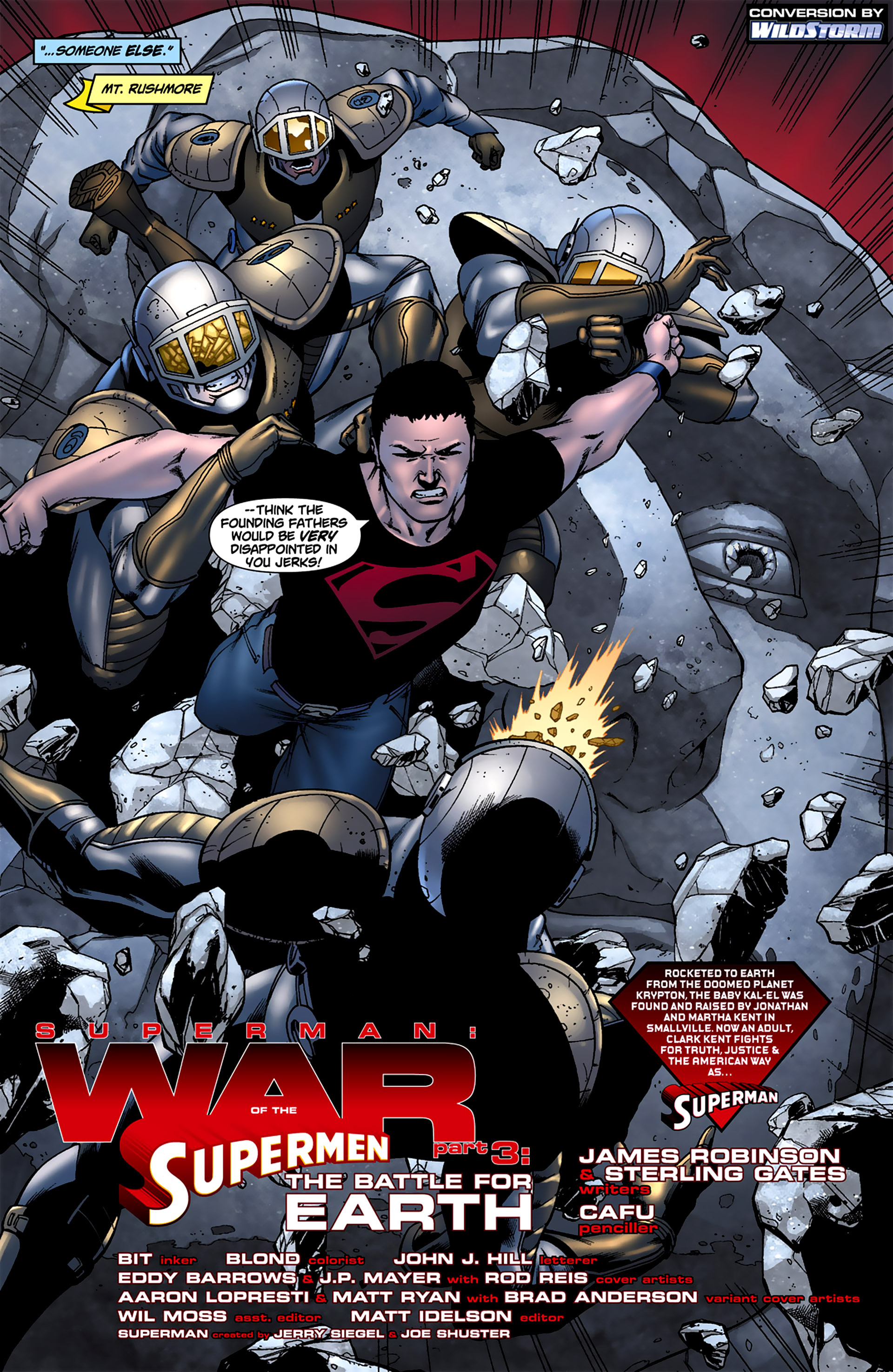 Read online Superman: War of the Supermen comic -  Issue #3 - 4
