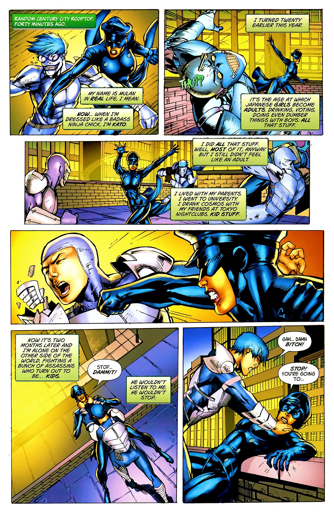 Read online Kato comic -  Issue #7 - 6