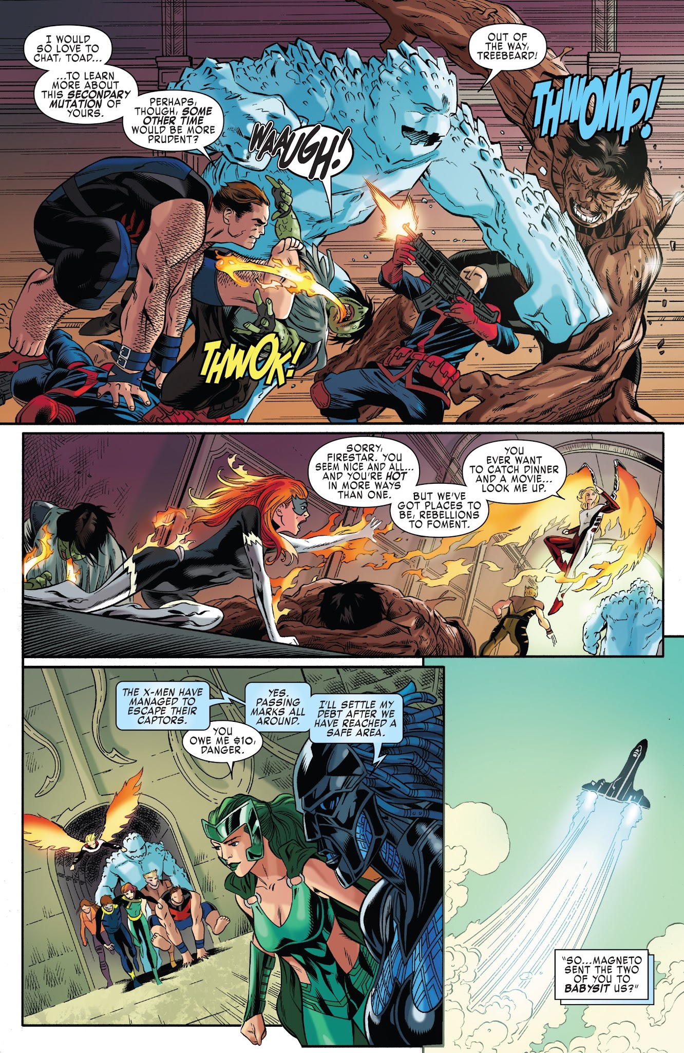 Read online X-Men: Blue comic -  Issue #9 - 19