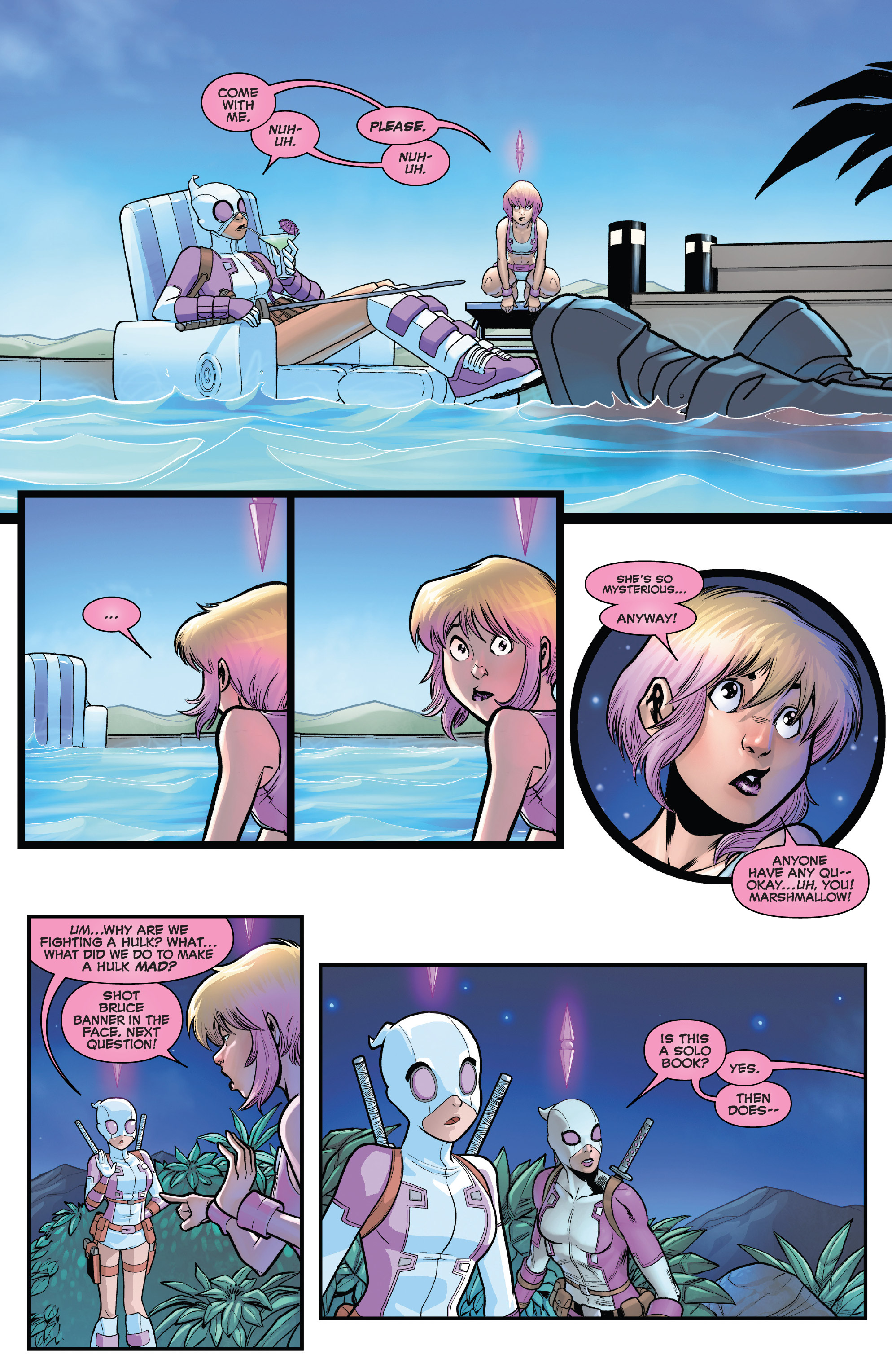 Read online Gwenpool Strikes Back comic -  Issue #4 - 11