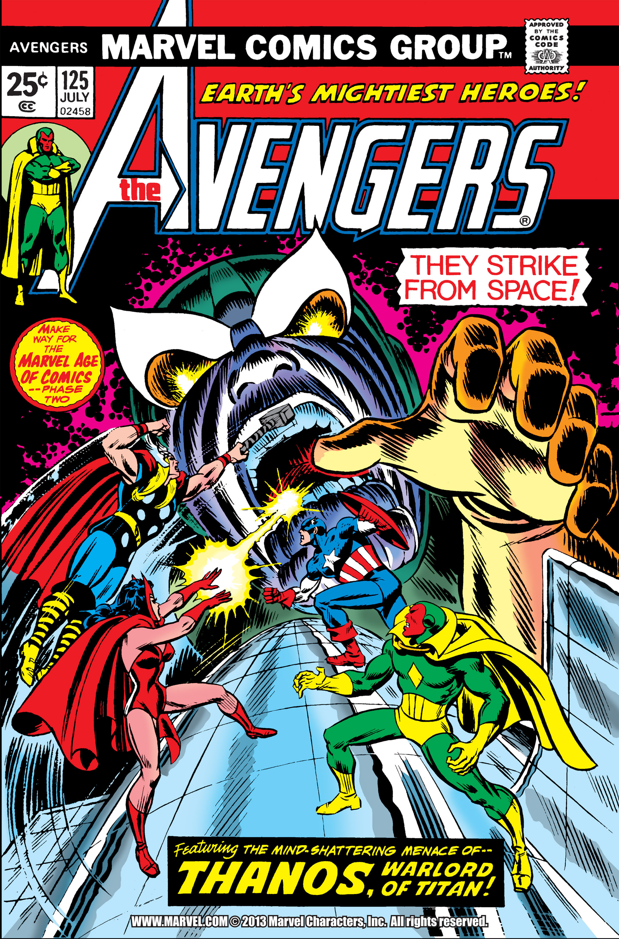 Read online The Avengers (1963) comic -  Issue #125 - 1