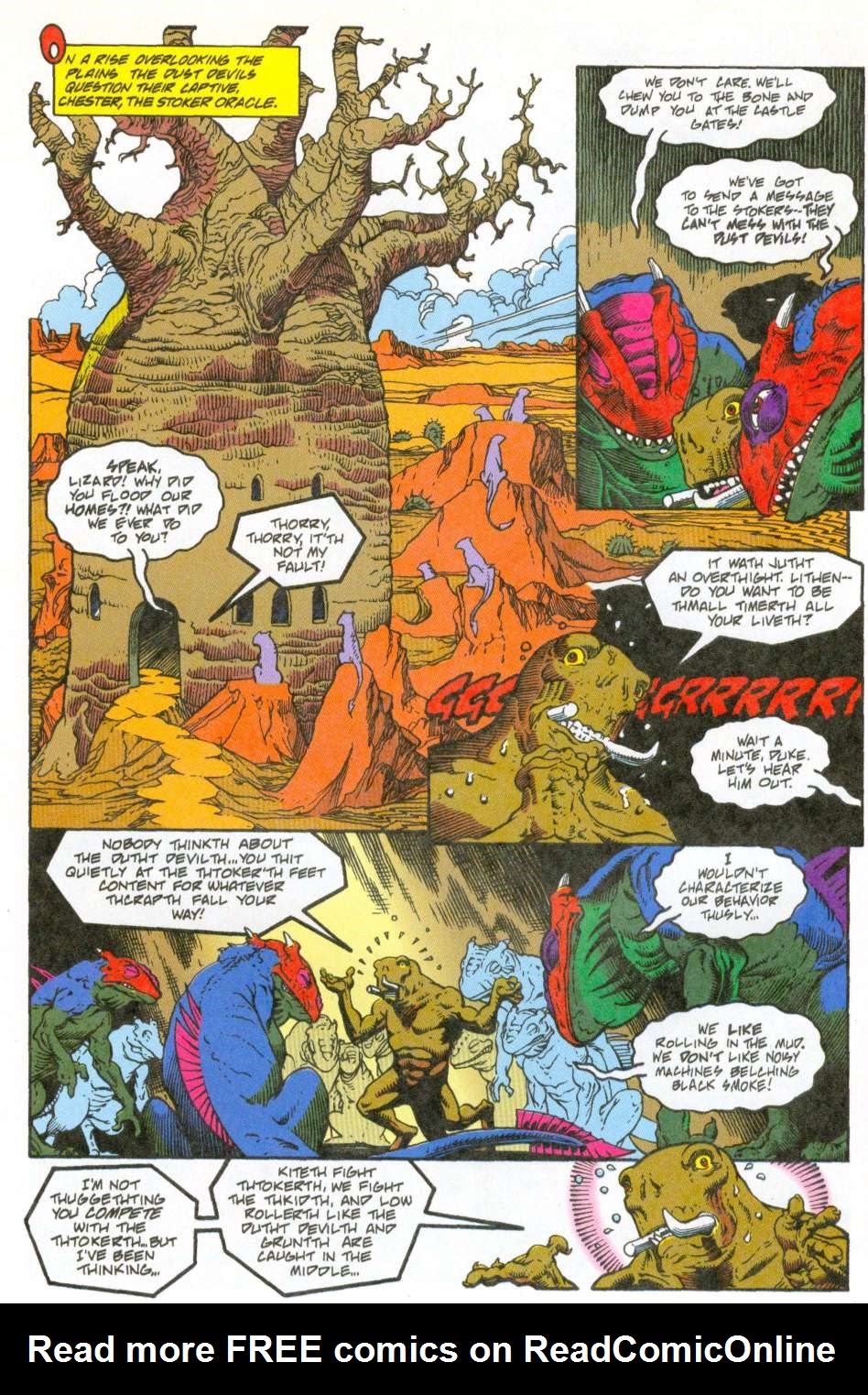 Read online Feud comic -  Issue #3 - 8