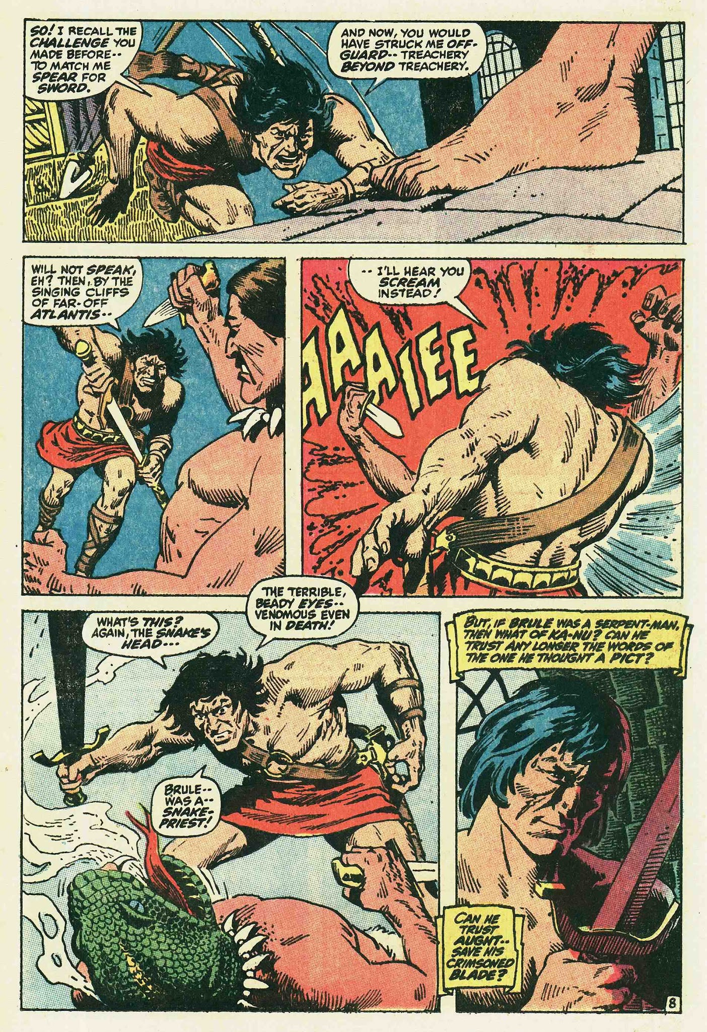 Read online Kull, the Conqueror (1971) comic -  Issue #2 - 9