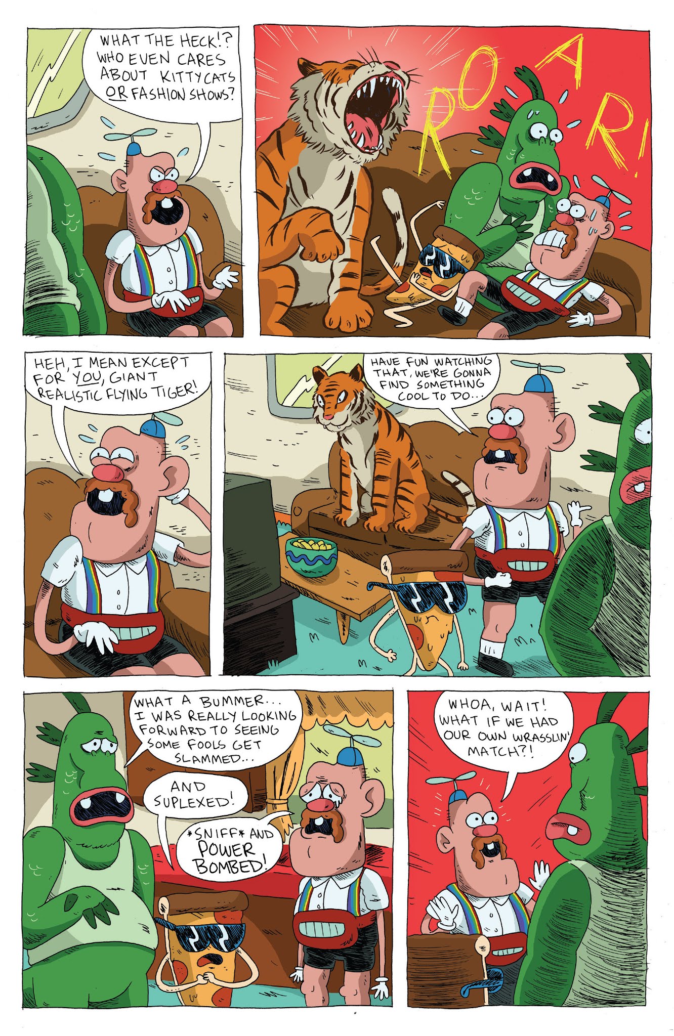 Read online Uncle Grandpa comic -  Issue # _Good Morning Special 1 - 5