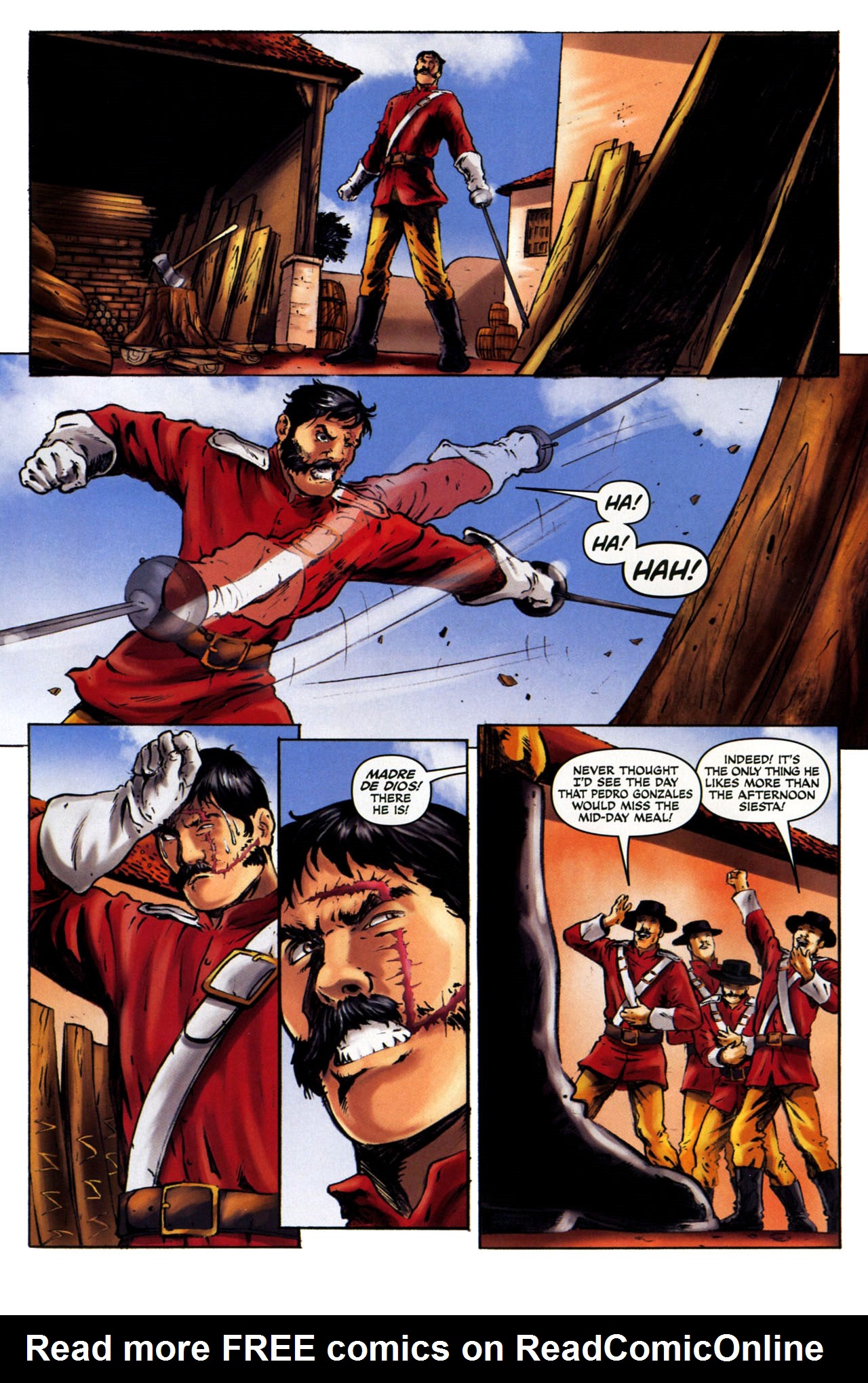 Read online Zorro (2008) comic -  Issue #12 - 18