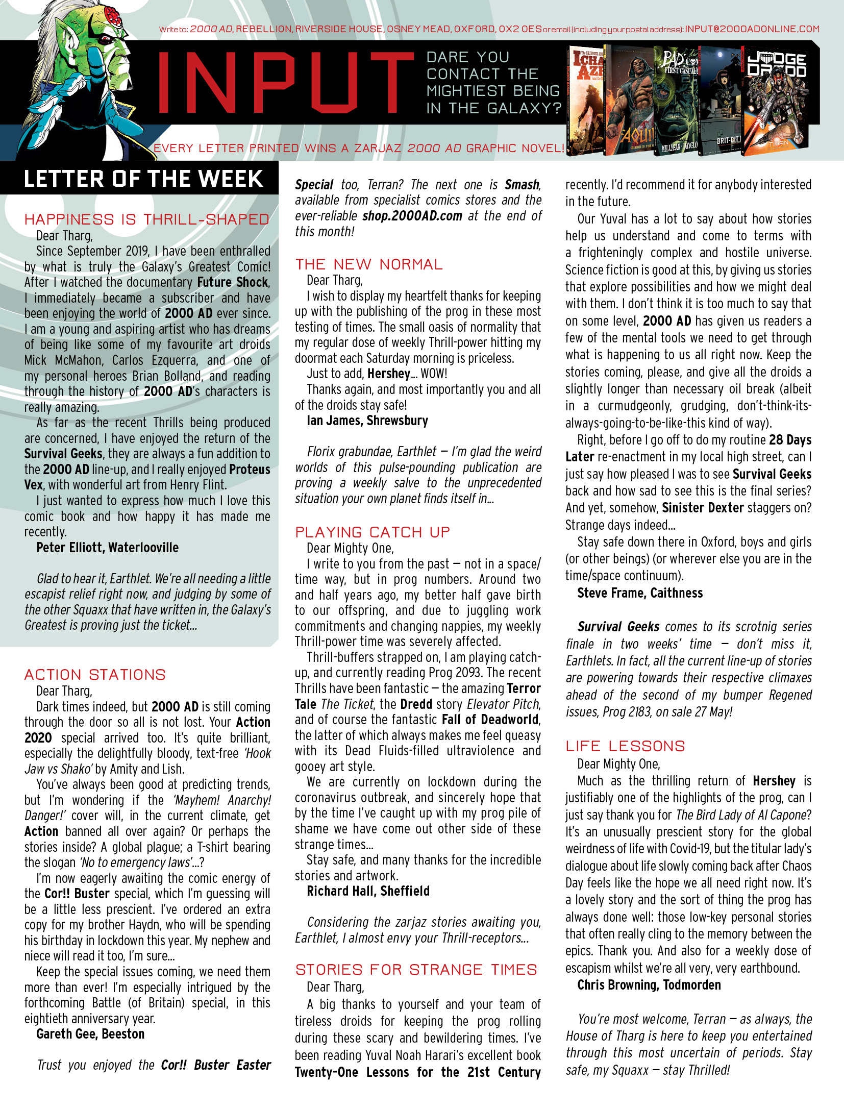 Read online 2000 AD comic -  Issue #2180 - 31
