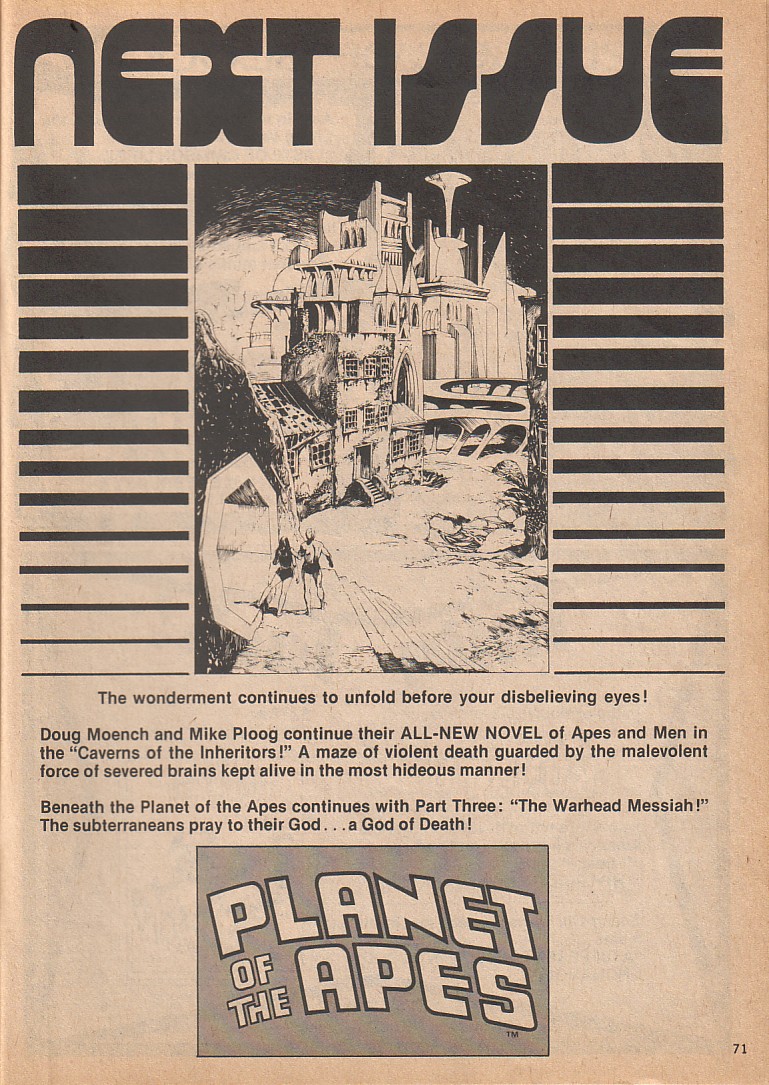 Read online Planet of the Apes comic -  Issue #7 - 71