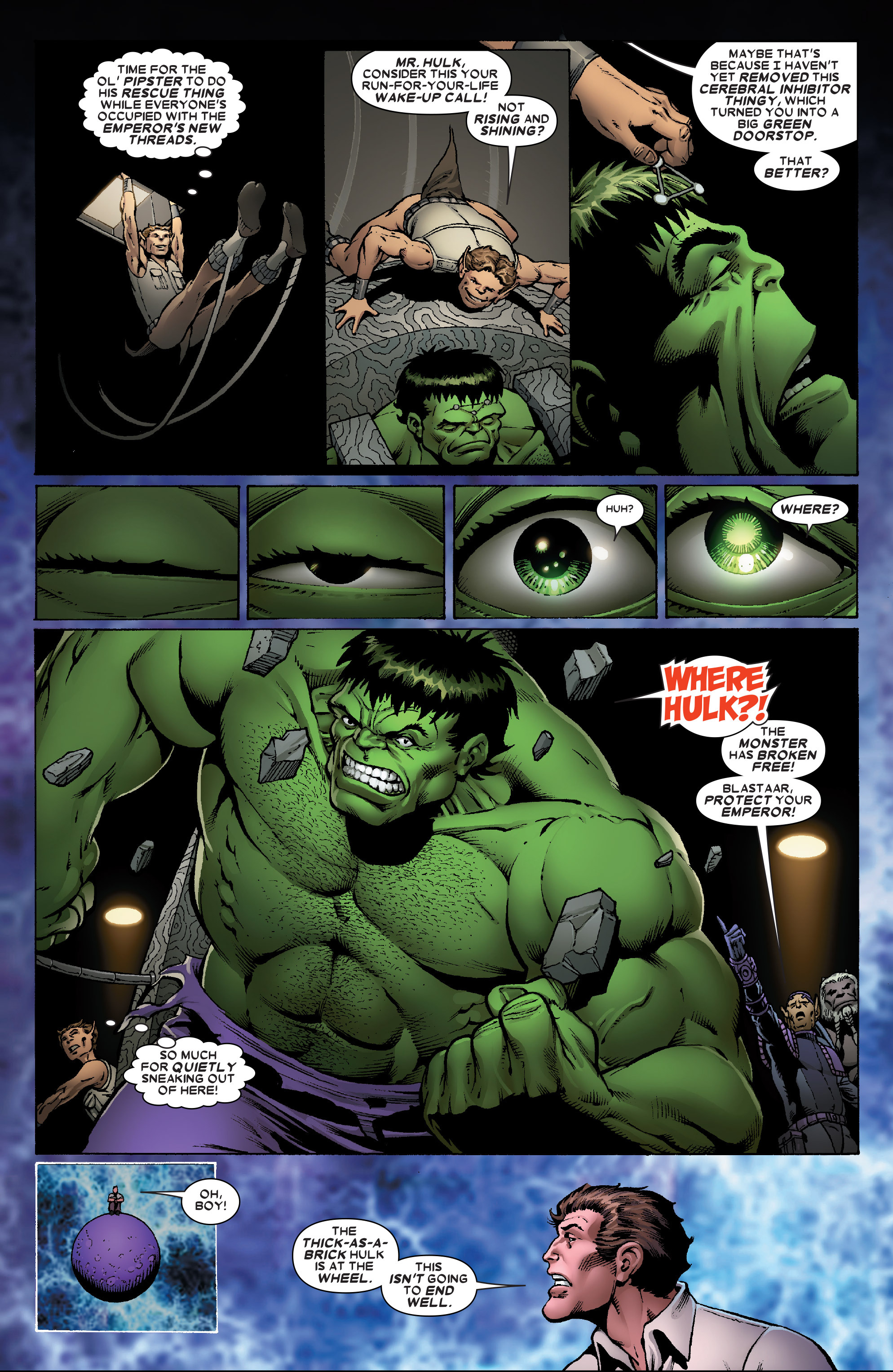 Read online Thanos Vs. Hulk comic -  Issue #3 - 9
