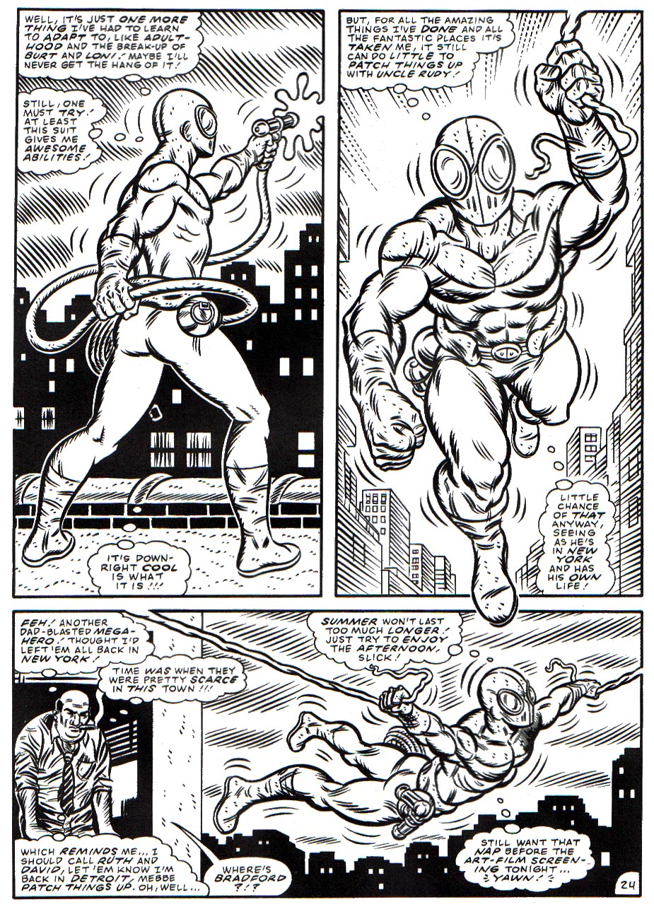 Read online Don Simpson's Bizarre Heroes comic -  Issue #4 - 25