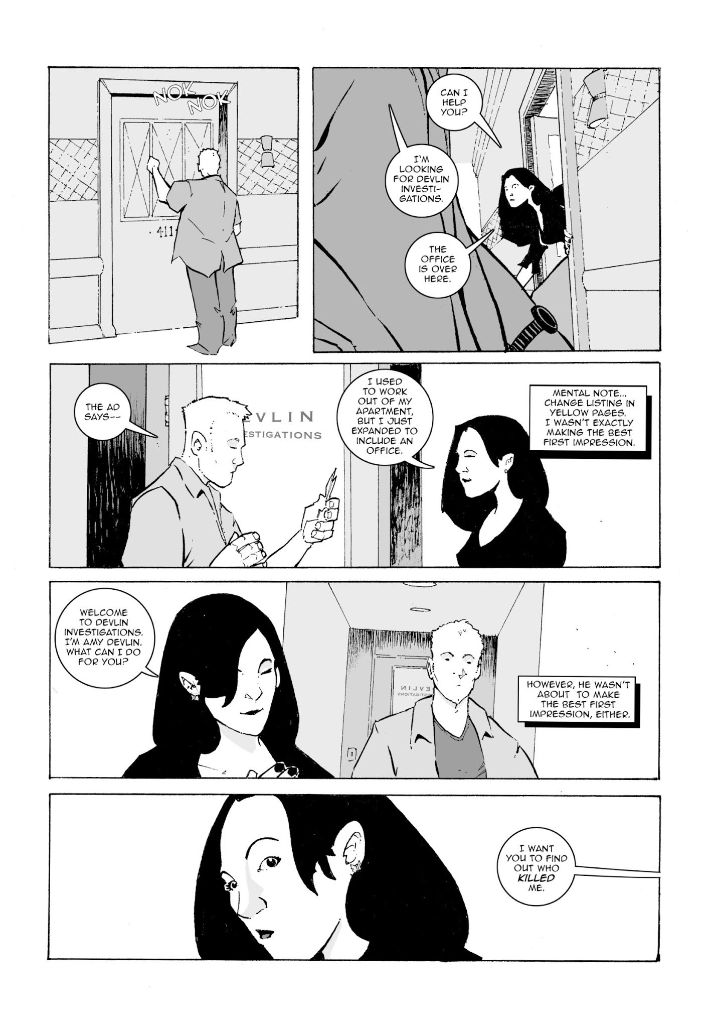 Read online An Amy Devlin Mystery comic -  Issue # TPB 1 (Part 1) - 21