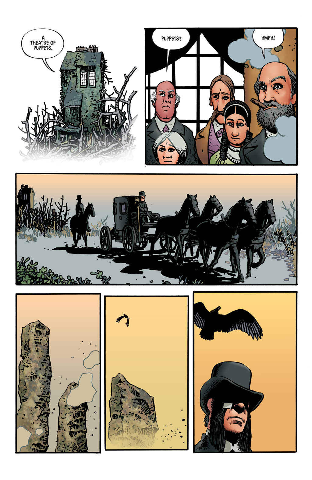 Read online Edgar Allan Poe's The Conqueror Worm comic -  Issue # Full - 11