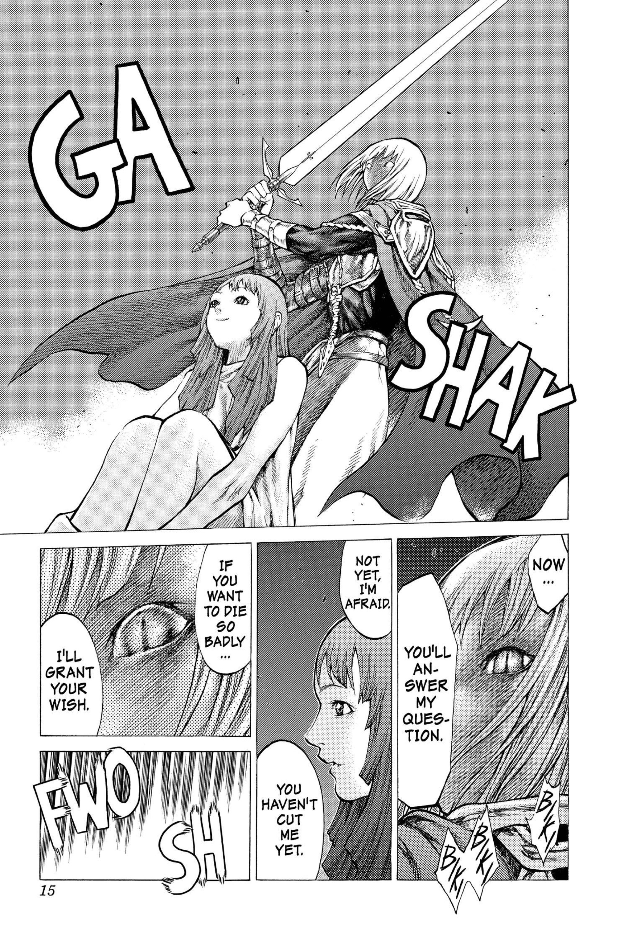 Read online Claymore comic -  Issue #9 - 15