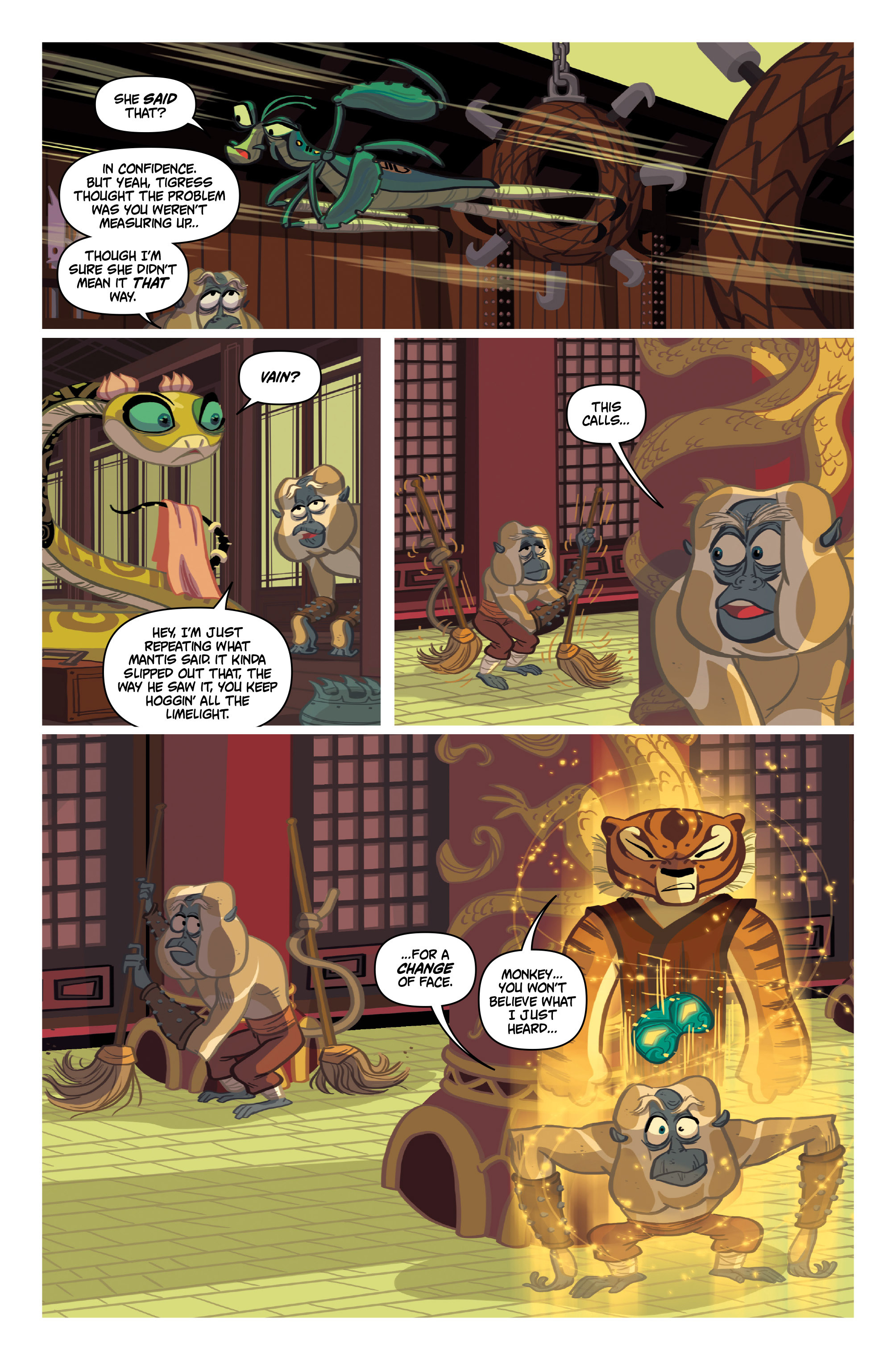 Read online DreamWorks Kung Fu Panda comic -  Issue #4 - 16