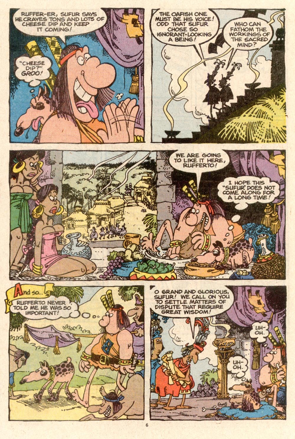 Read online Sergio Aragonés Groo the Wanderer comic -  Issue #58 - 6