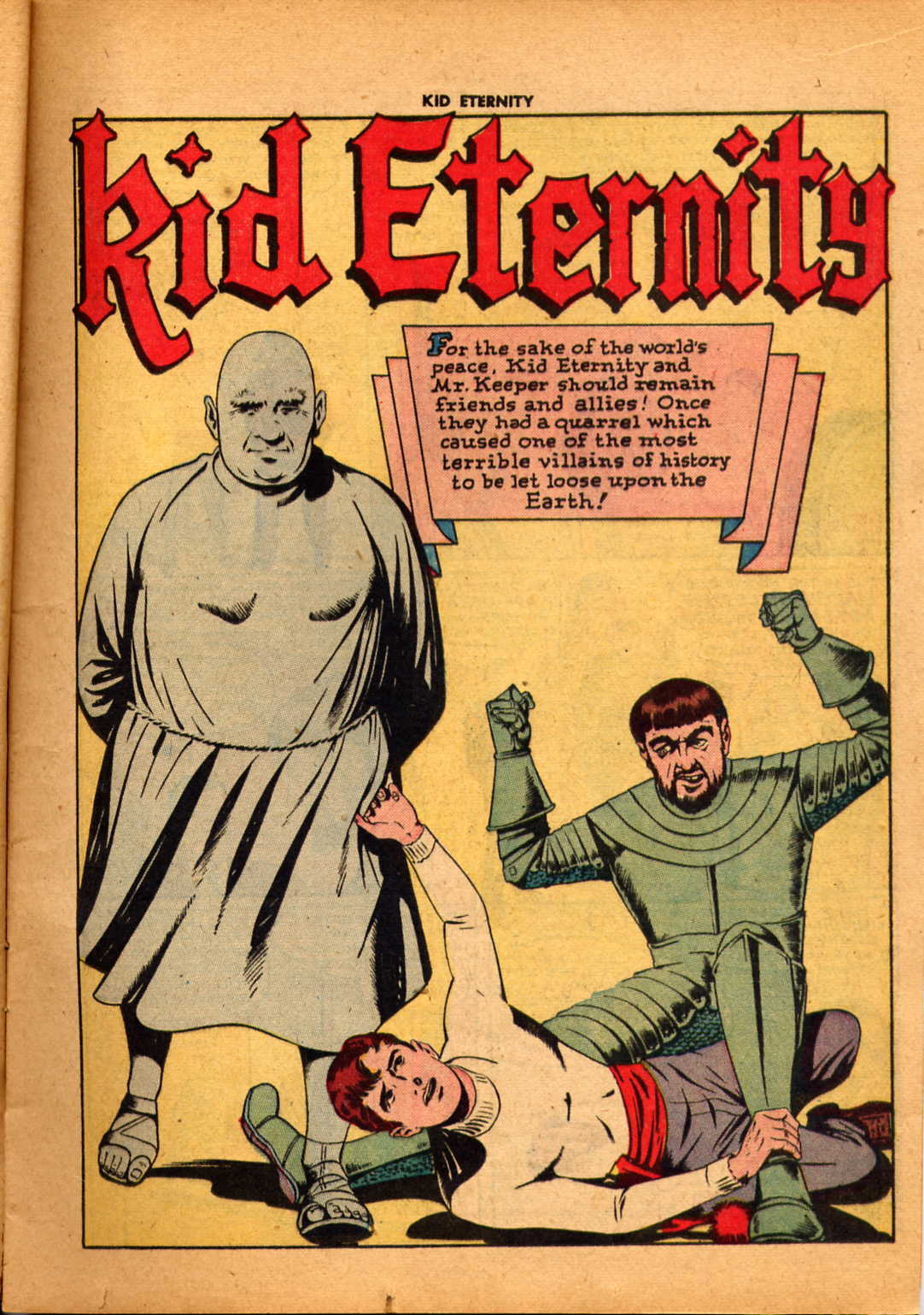 Read online Kid Eternity (1946) comic -  Issue #6 - 15