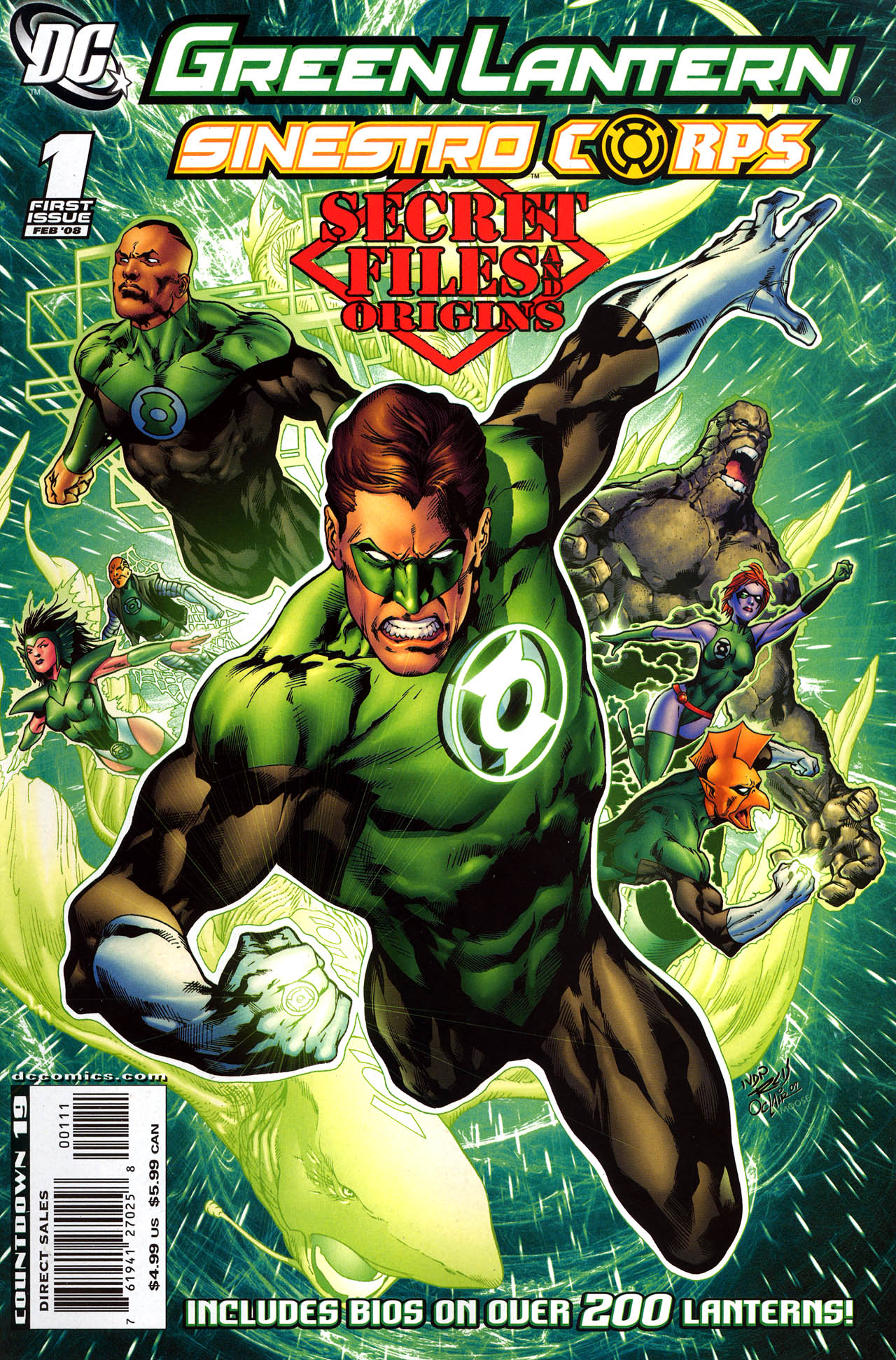 Read online Green Lantern/Sinestro Corps Secret Files comic -  Issue # Full - 1