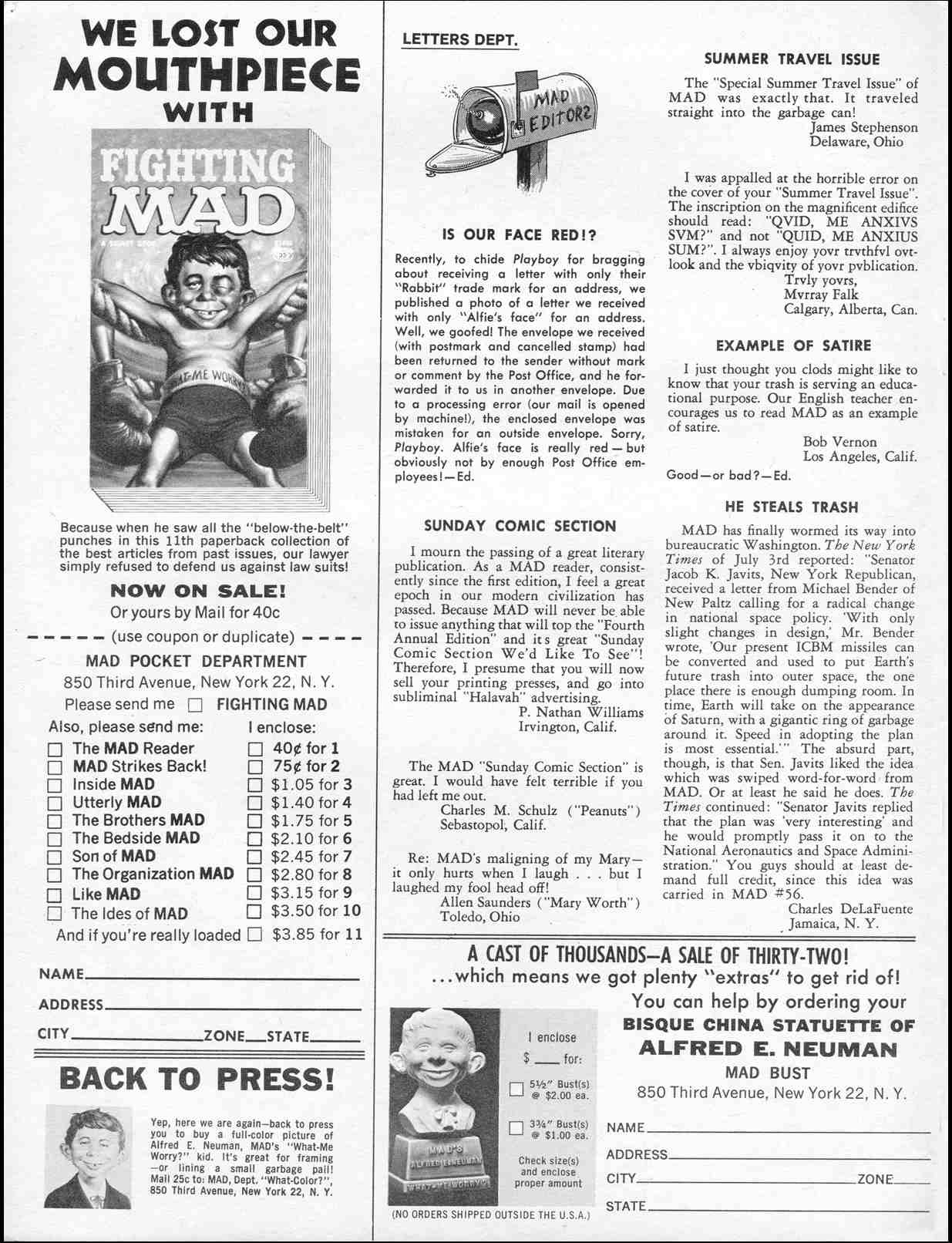 Read online MAD comic -  Issue #67 - 4